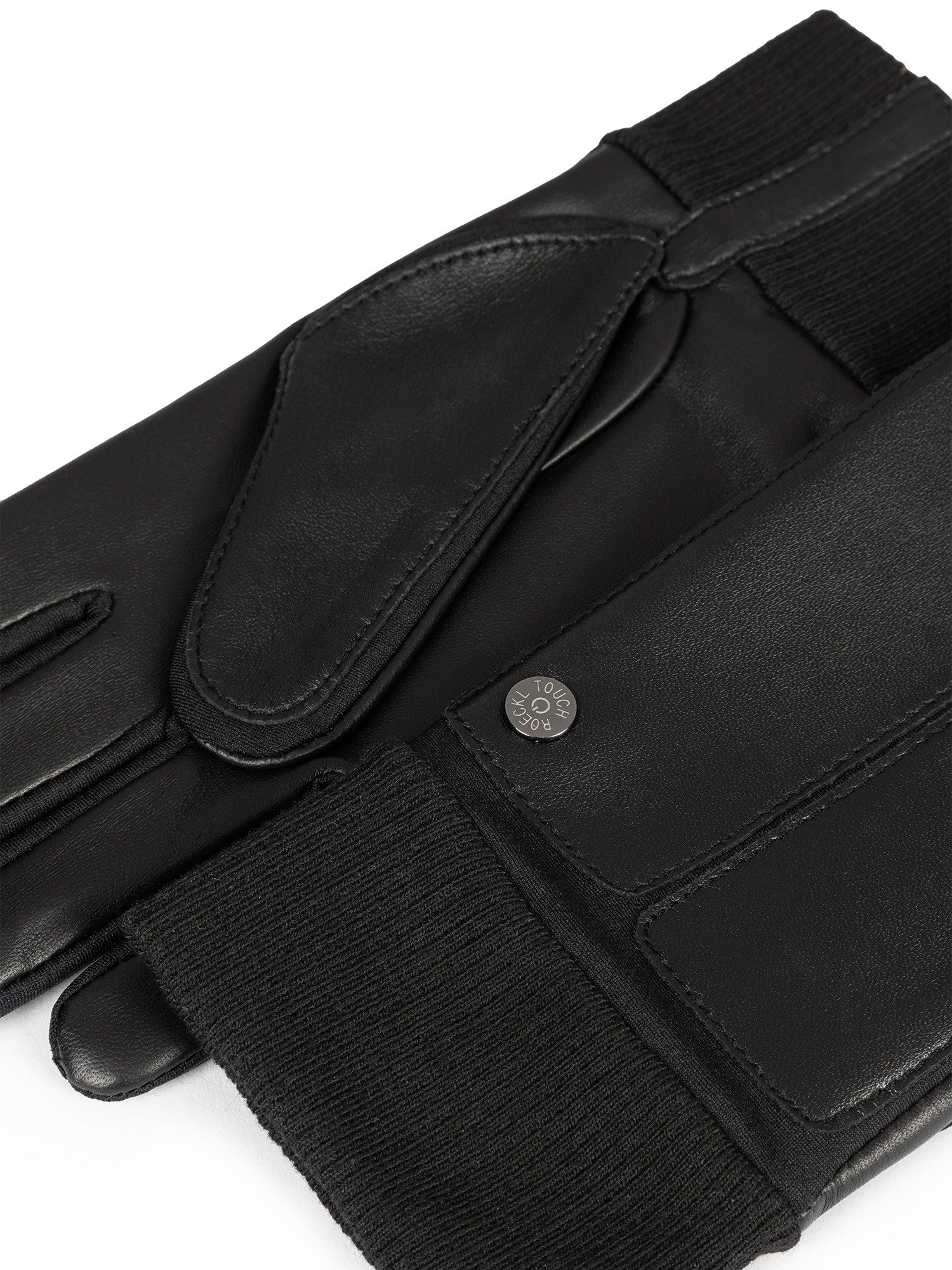 Roeckl Lederhandschuhe Kopenhagen Touch Lederhandschuhe mit Strickbund