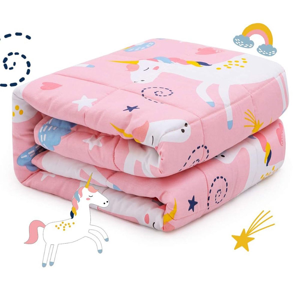 SiviO Gewichtsdecke Kinder Therapie-Bettdecke aus Baumwolle, Weiche Kuschel günstig online kaufen