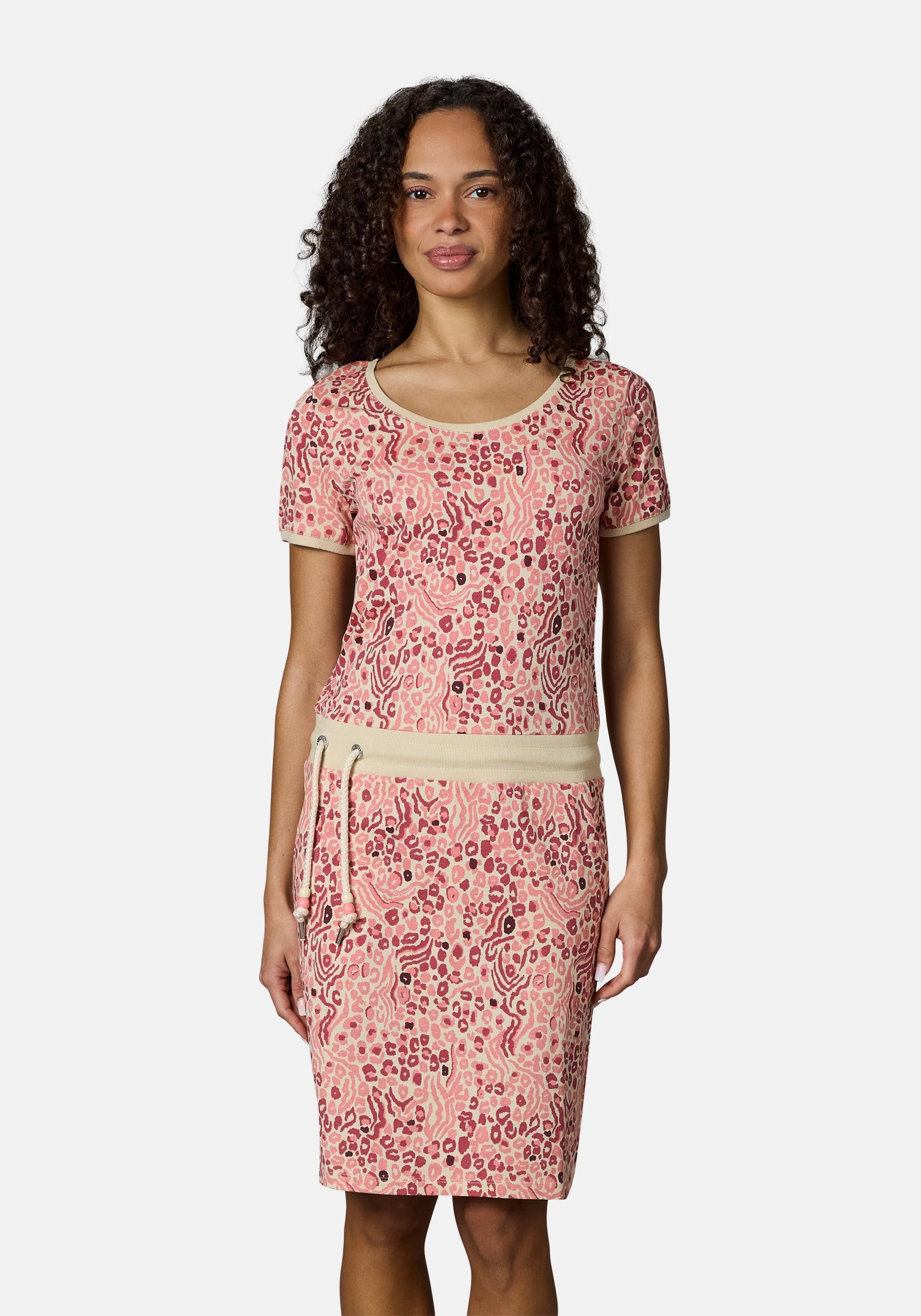Ragwear Minikleid Baomi Zoo YOUMODO Gemustertes Damen Sommerkleid