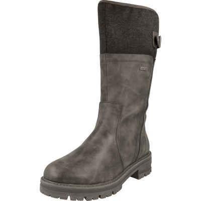 Jana Damen Schuhe H-Weite Winter Boots Stiefel 8-26660-29 206 Graphite Stiefel
