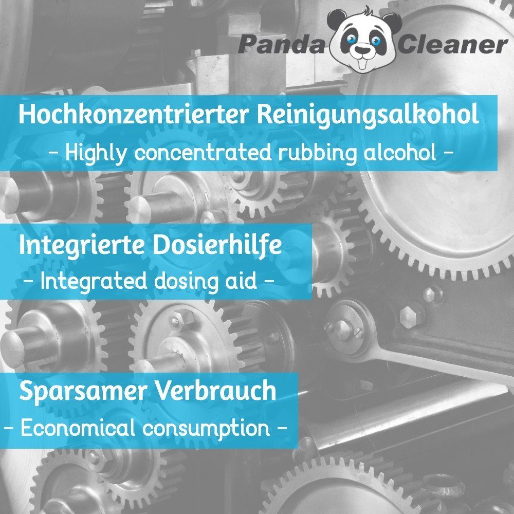 250 (1x ml, Spray) Nachfülltinte Isopropanol PandaCleaner Handwerk für Haushalt, - Reinigungsalkohol - Industrie &