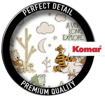 Komar Wandsticker Winnies Woodland (47 St), 50x70 cm (Breite x Höhe), selbstklebendes Wandtattoo