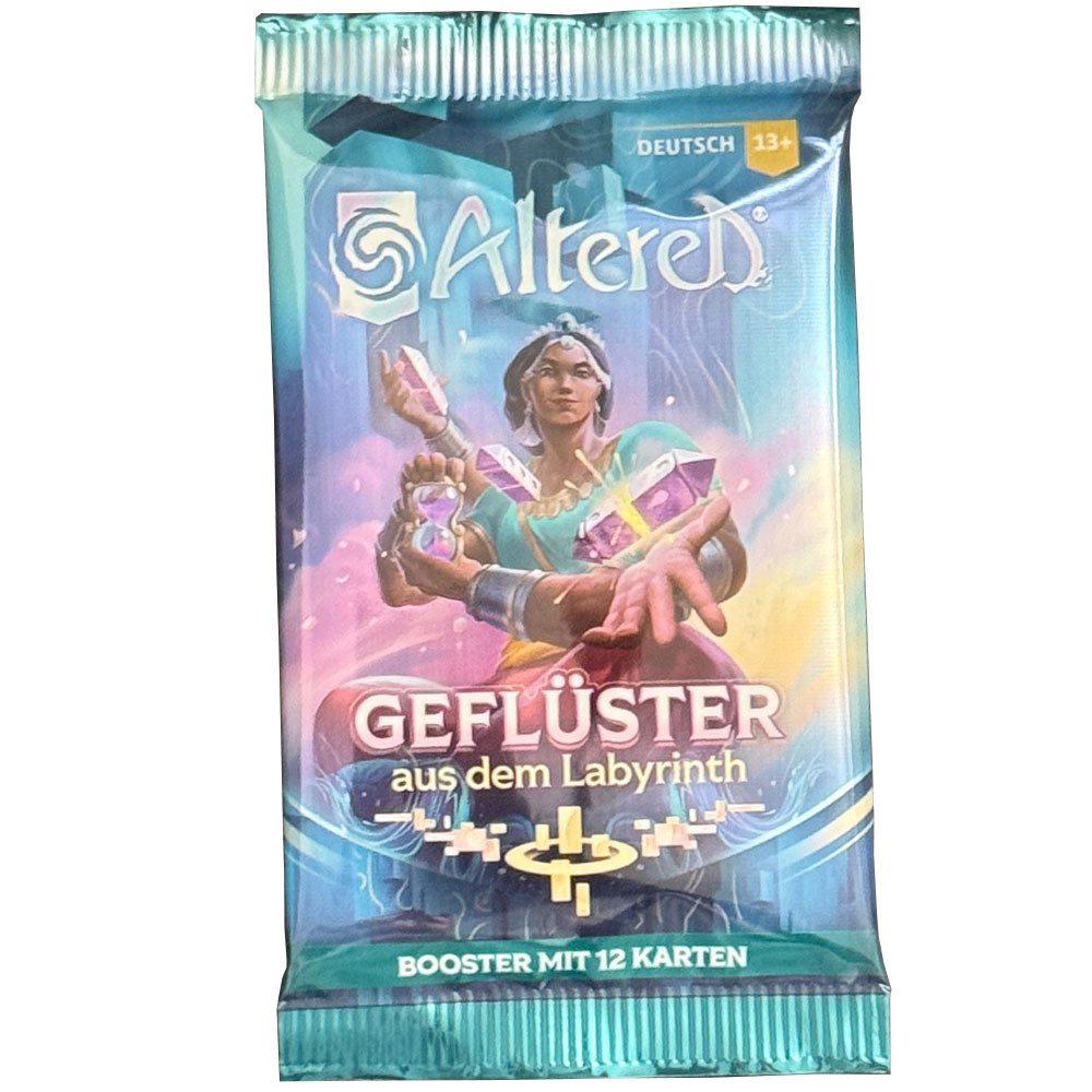 Magic the Gathering Sammelkarte Altered - Geflüster aus dem Labyrinth - 1 Booster - Deutsch