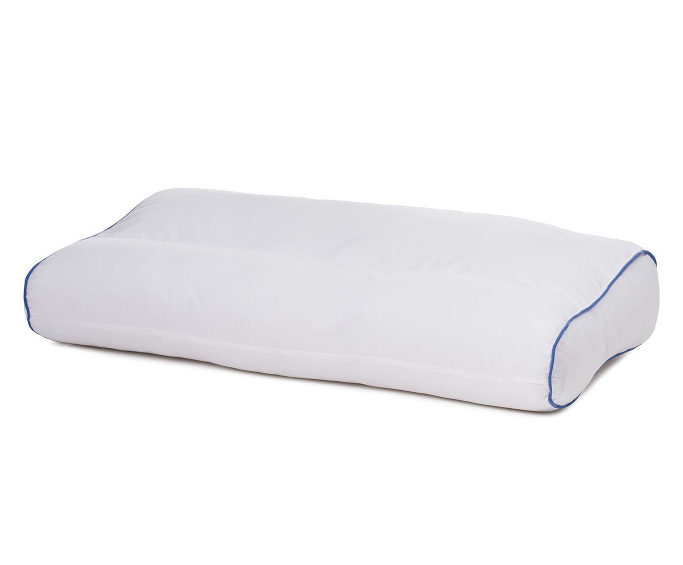 HSC Home-Style-Creation GmbH Nackenkissen mit zwei Kammern, Packung, 1-tlg., 1 Kissen, für eine entspannte Nackenmuskulatur, weich und anschmiegsam