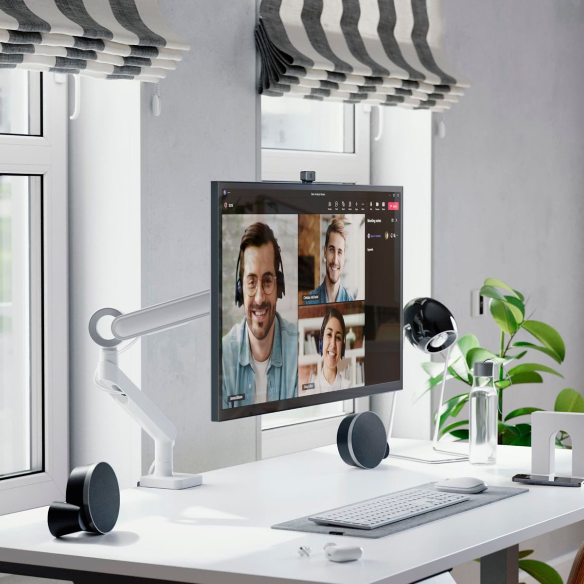 ALOGIC Monitor-Halterung Glide Flexible Single Arm Monitor Mount 17-35
