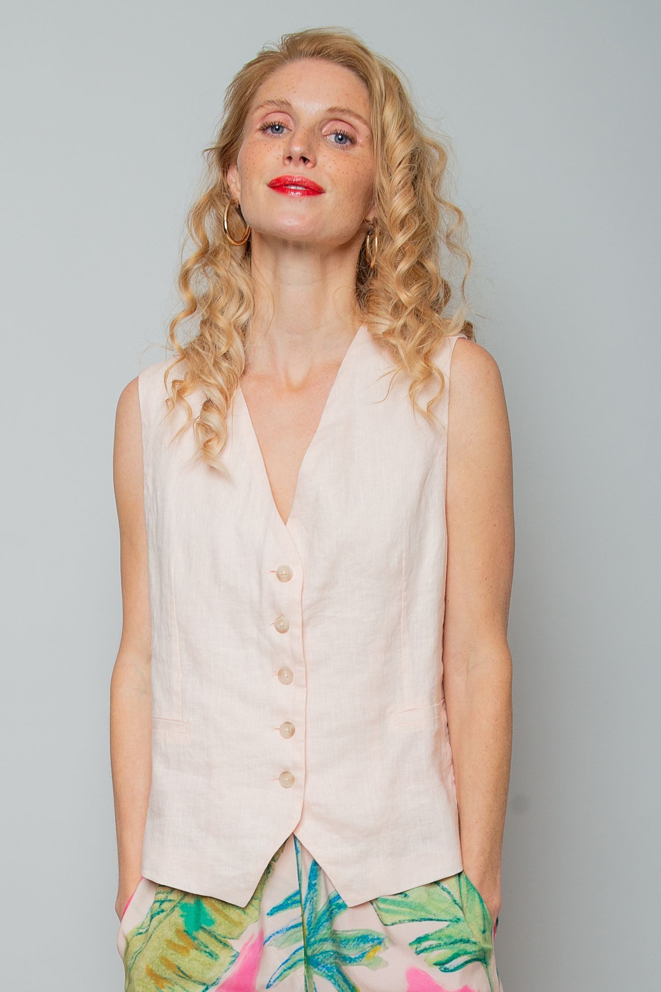Emily Van Den Bergh Kurzarmbluse