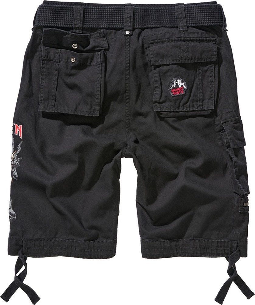 Brandit Shorts Iron Maiden Savage Shorts The Number Of The Beast Black Edit günstig online kaufen