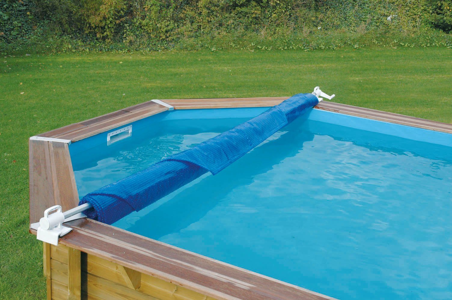 Ubbink Planenaufroller Aufrollvorrichtung ECO, für Pools mit überstehendem Rand