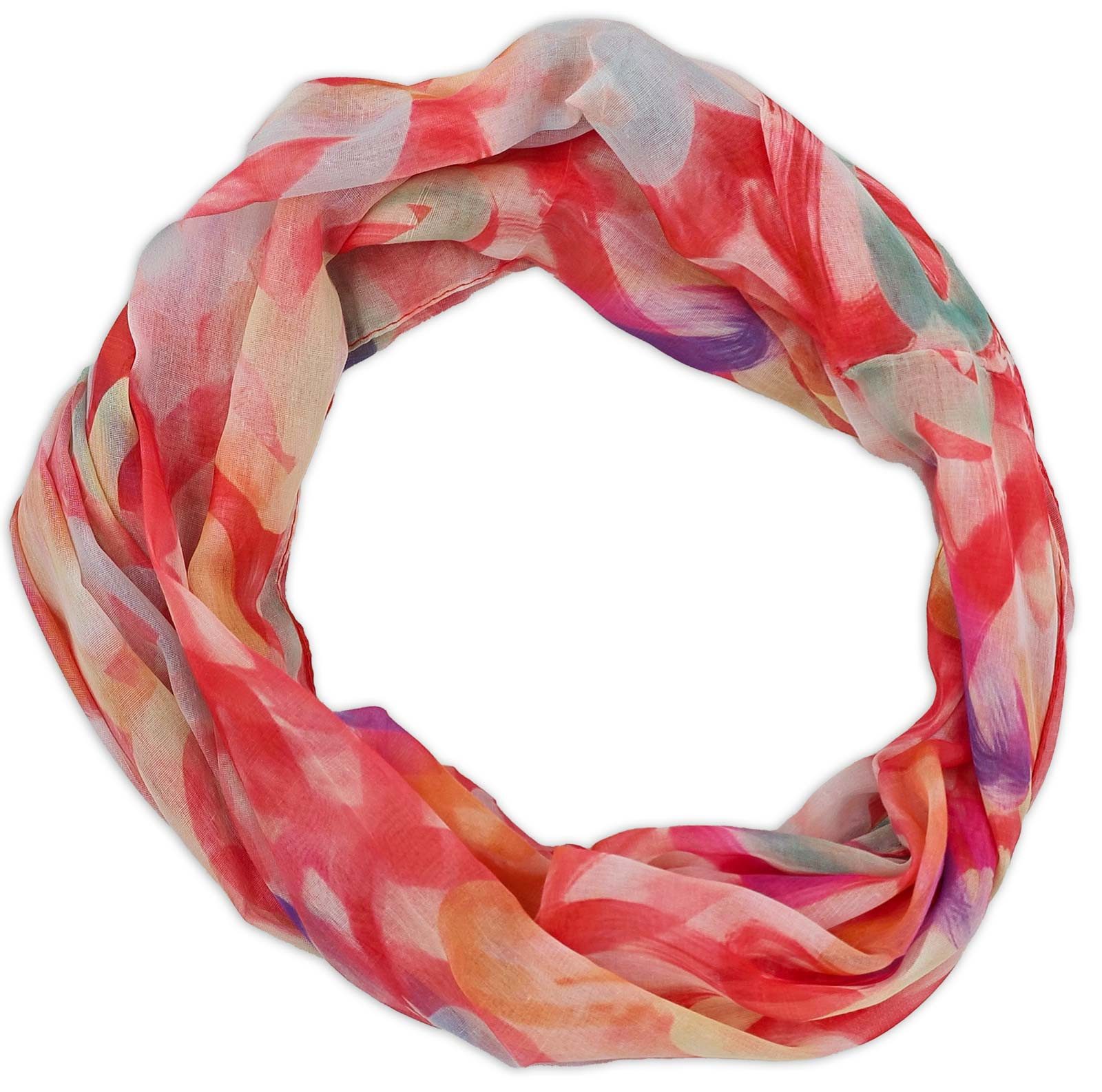 Loop Loop mit Brushstroke Herz Muster