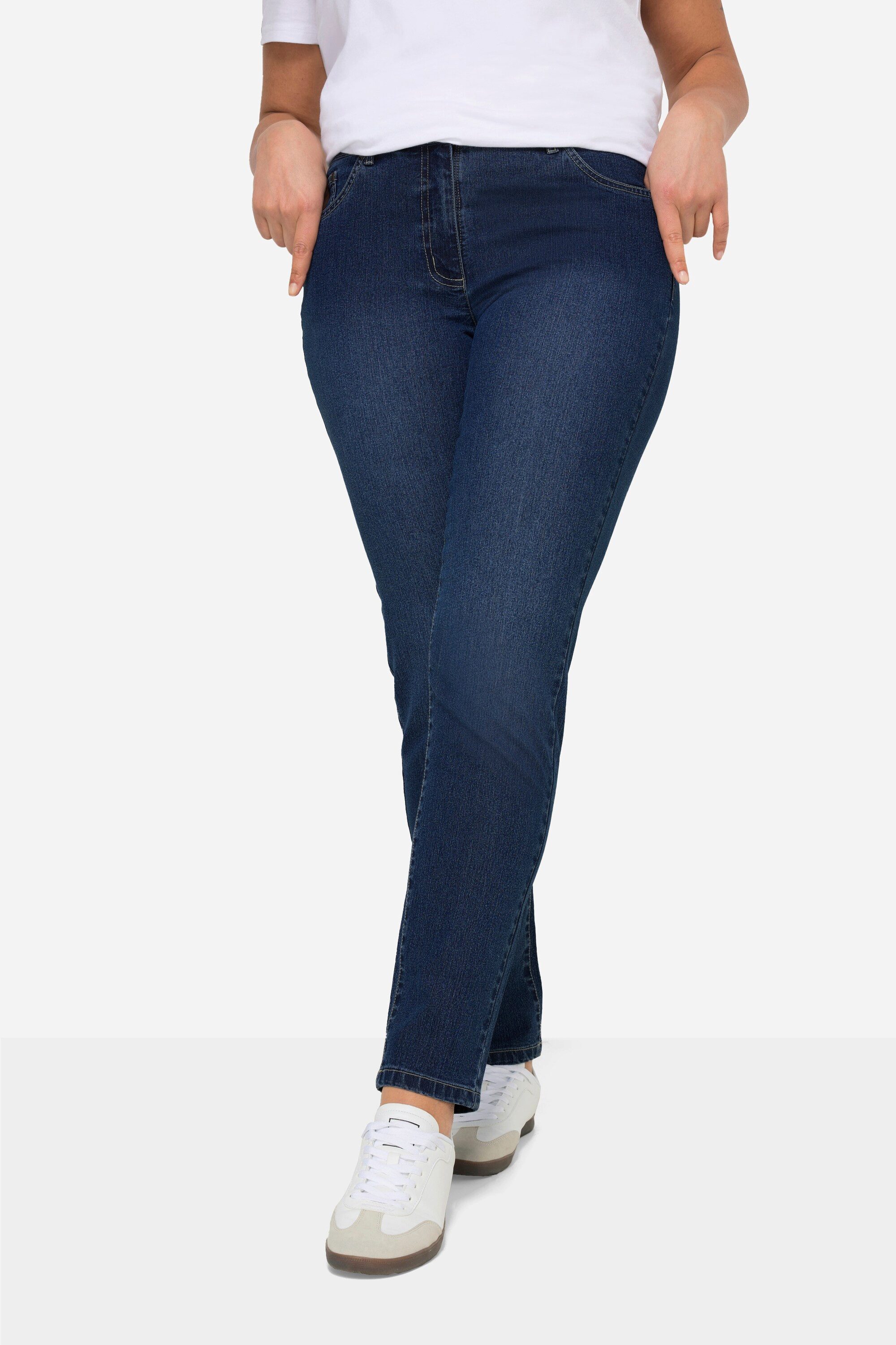 Angel of Style Röhrenjeans Jeans Emma Slim Fit Stretchkomfort 5-Pocket
