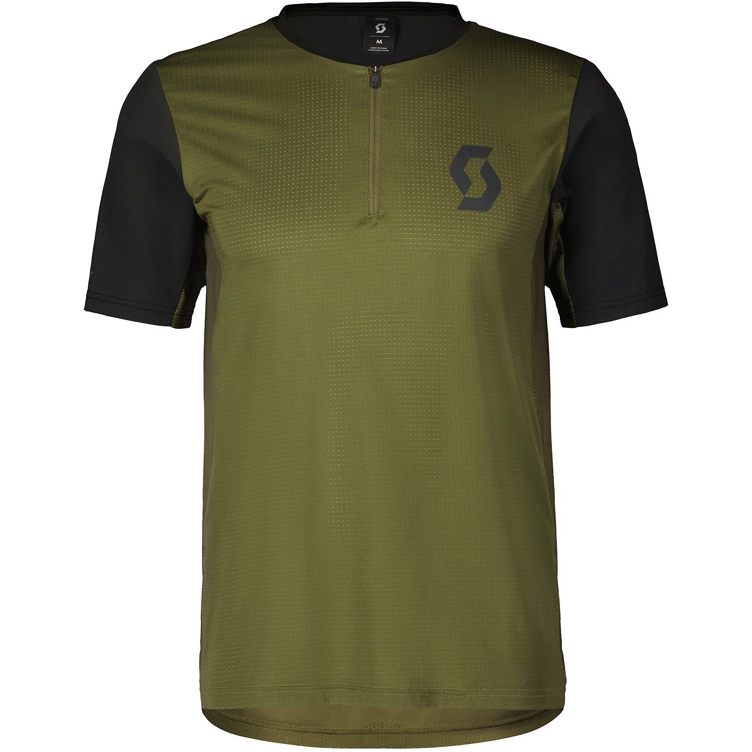 Scott T-Shirt T-Shirt M TRAIL VERTIC ZIP S/SL SHIRT