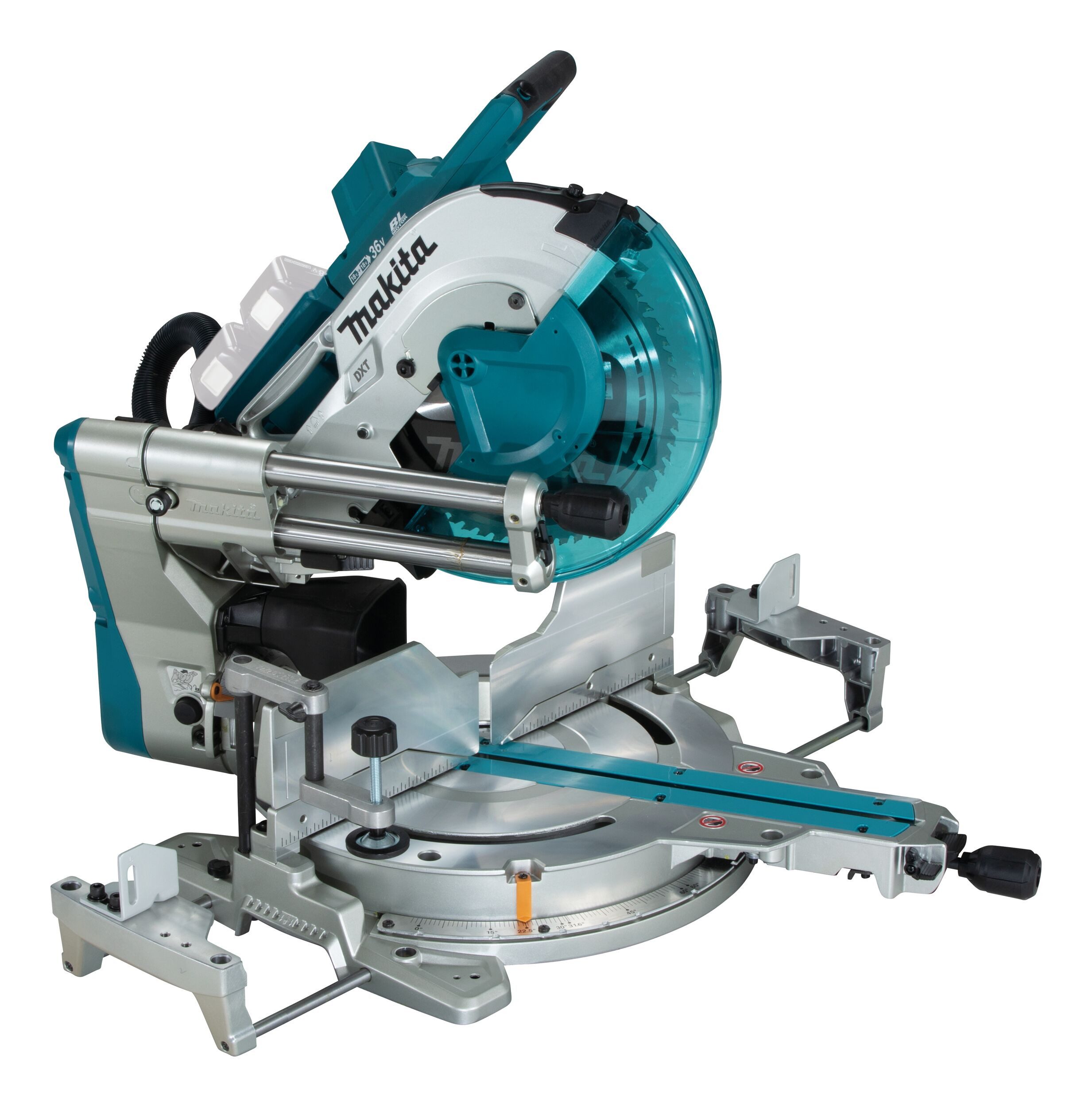 Makita Akku-Kapp-Gehrungssäge, Und Gehrungssäge 2 x 18V, DLS211ZU, 305 mm, Ohne Akku - im Karton