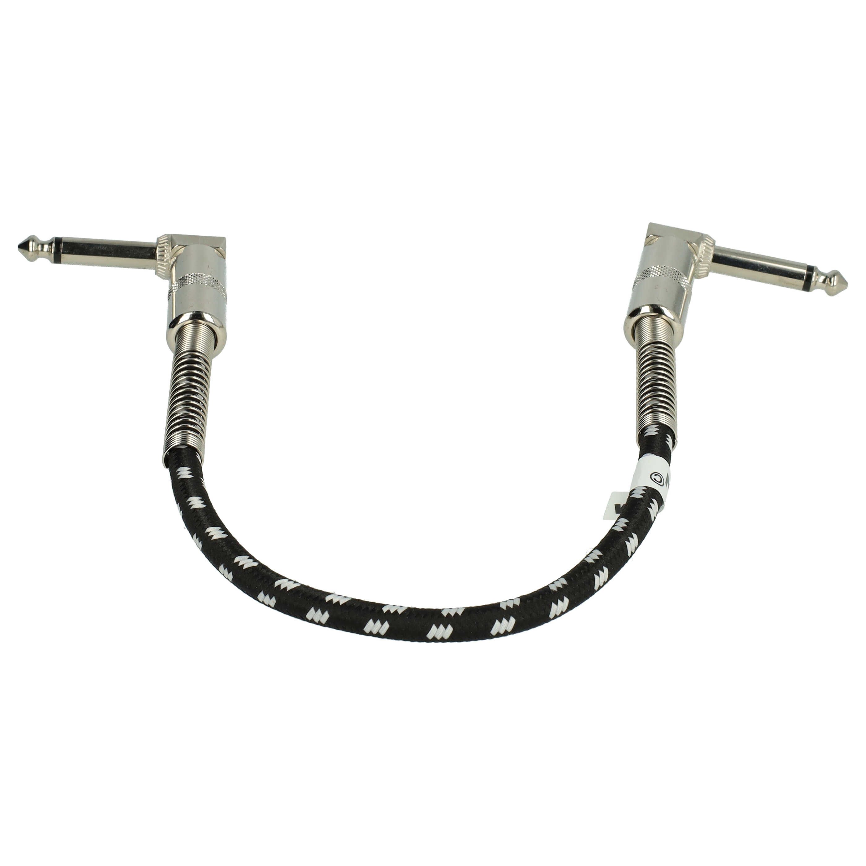 vhbw Gitarrenmechanik-Set für Gitarre, Hochwertiges Klinkenkabel mit Abschirmung für perfekte – Bild 4 von 5