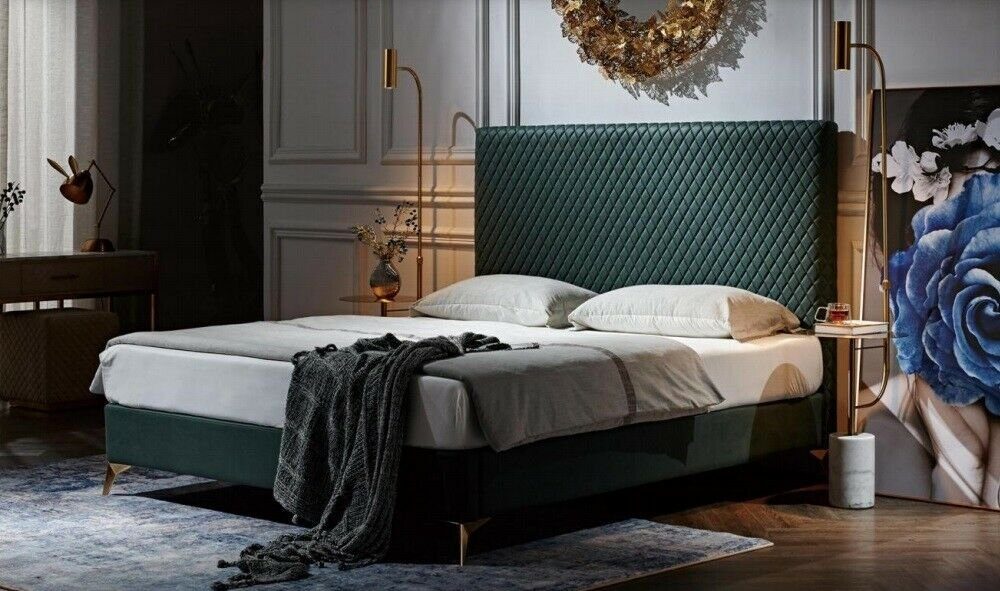 JVmoebel Bett, Bett Polster Design Luxus Doppel Betten Ehe Schlaf Zimmer