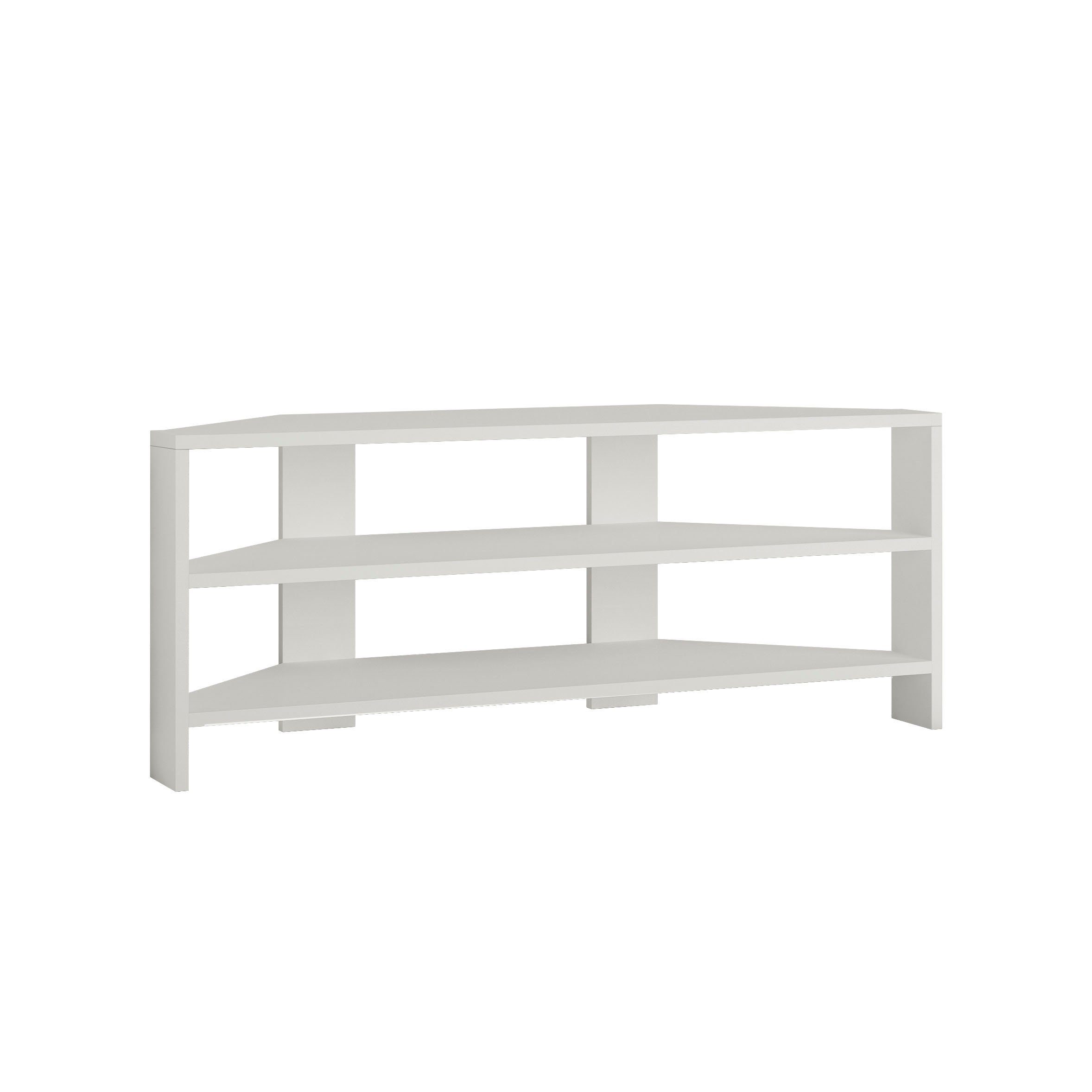 Decortie TV-Schrank Thales (1 set) Modernes Eck-Fernsehgerät Multimedia-Center, 110 x 36 x 45 cm