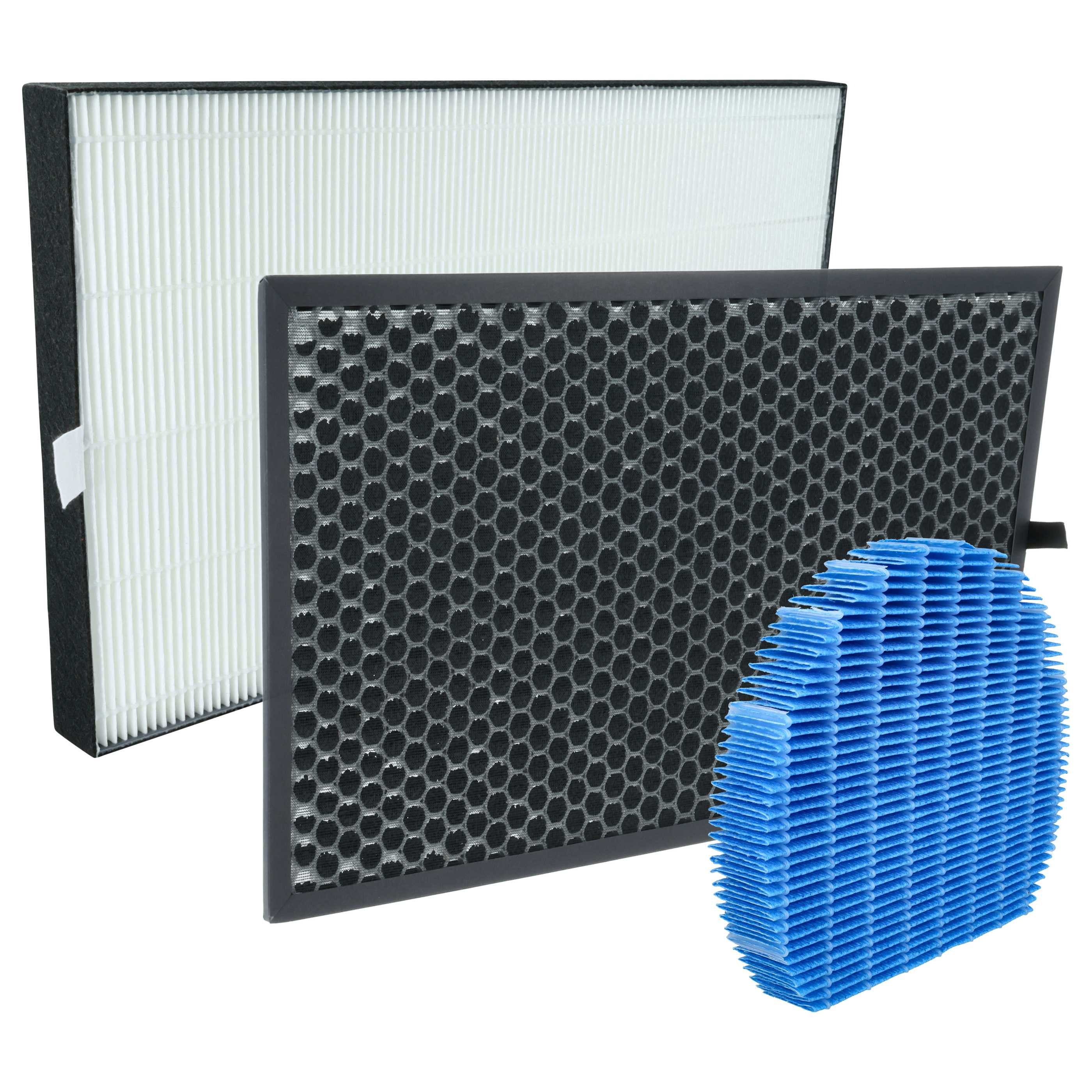 vhbw Filter-Set Ersatz für Sharp FZ-D60HFE für Luftreiniger, Zubehör für Sharp Sharp FZ-D60HFE