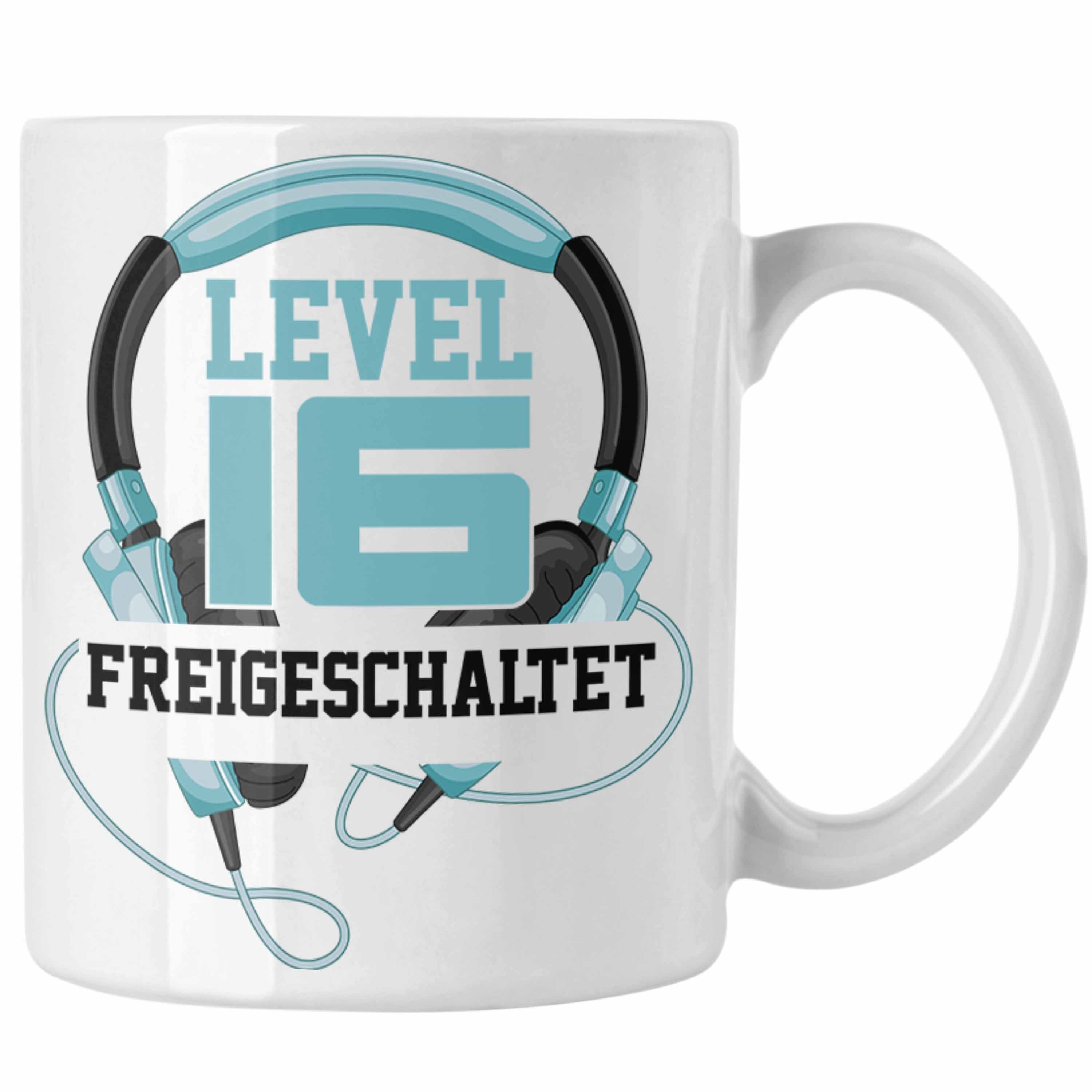 Trendation Tasse Trendation - 16. Geburtstag Tasse Jungen Jungs Geschenk 16er Geschenki