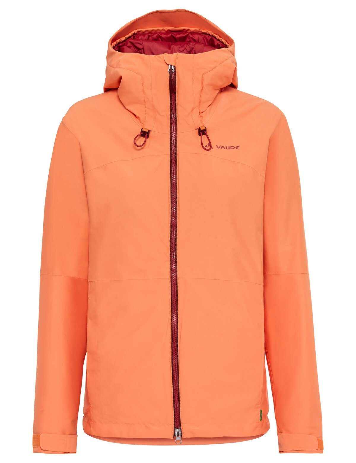 VAUDE Outdoorjacke Women's Neyland Padded Jacket II (1-St) Klimaneutral kompensiert sweet orange