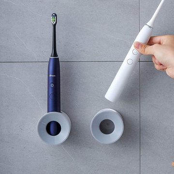 Lubgitsr Zahnbürstenhalter Zahnbürstenhalter,Toothbrush Holder Für Bad Küche Badzubehör, (2-St)