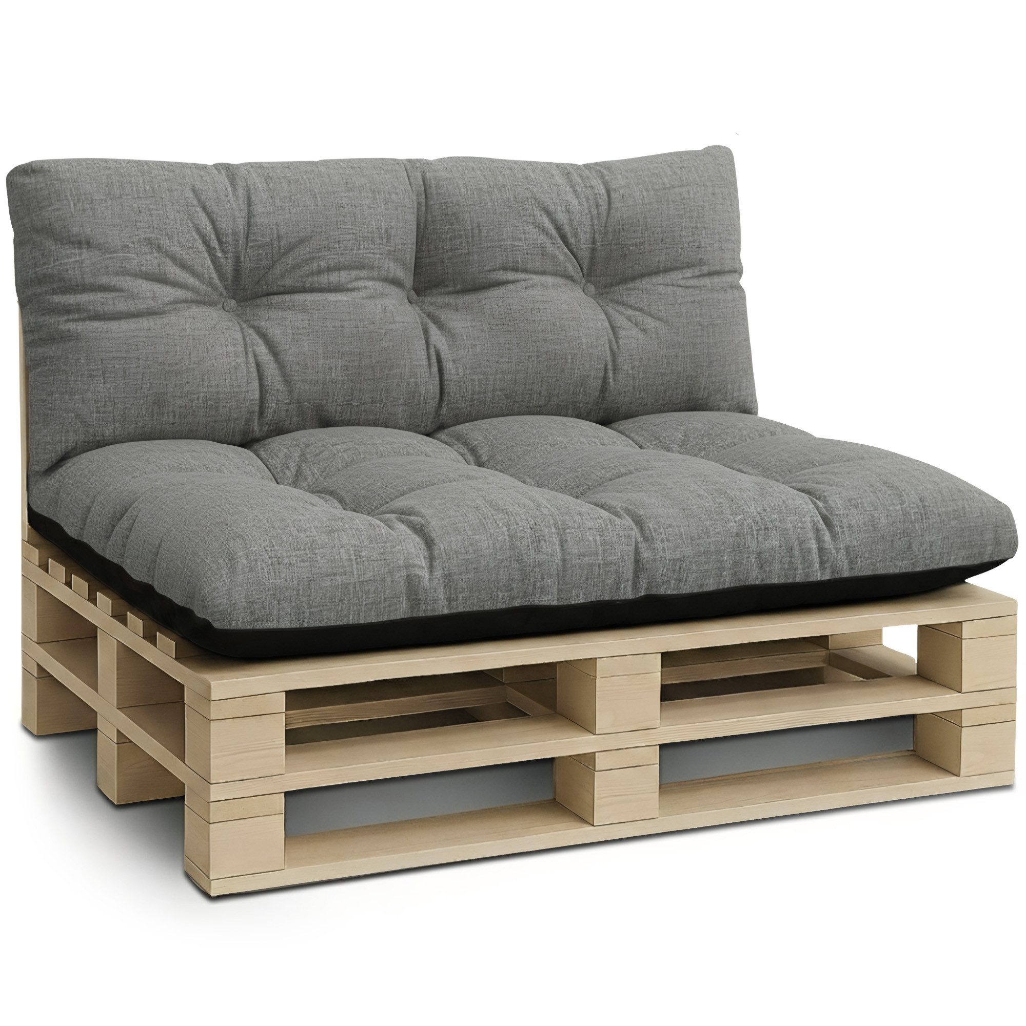 Amazinggirl Palettenkissen Outdoor Kissen Auflagen für Paletten Europaletten und Palettensofa