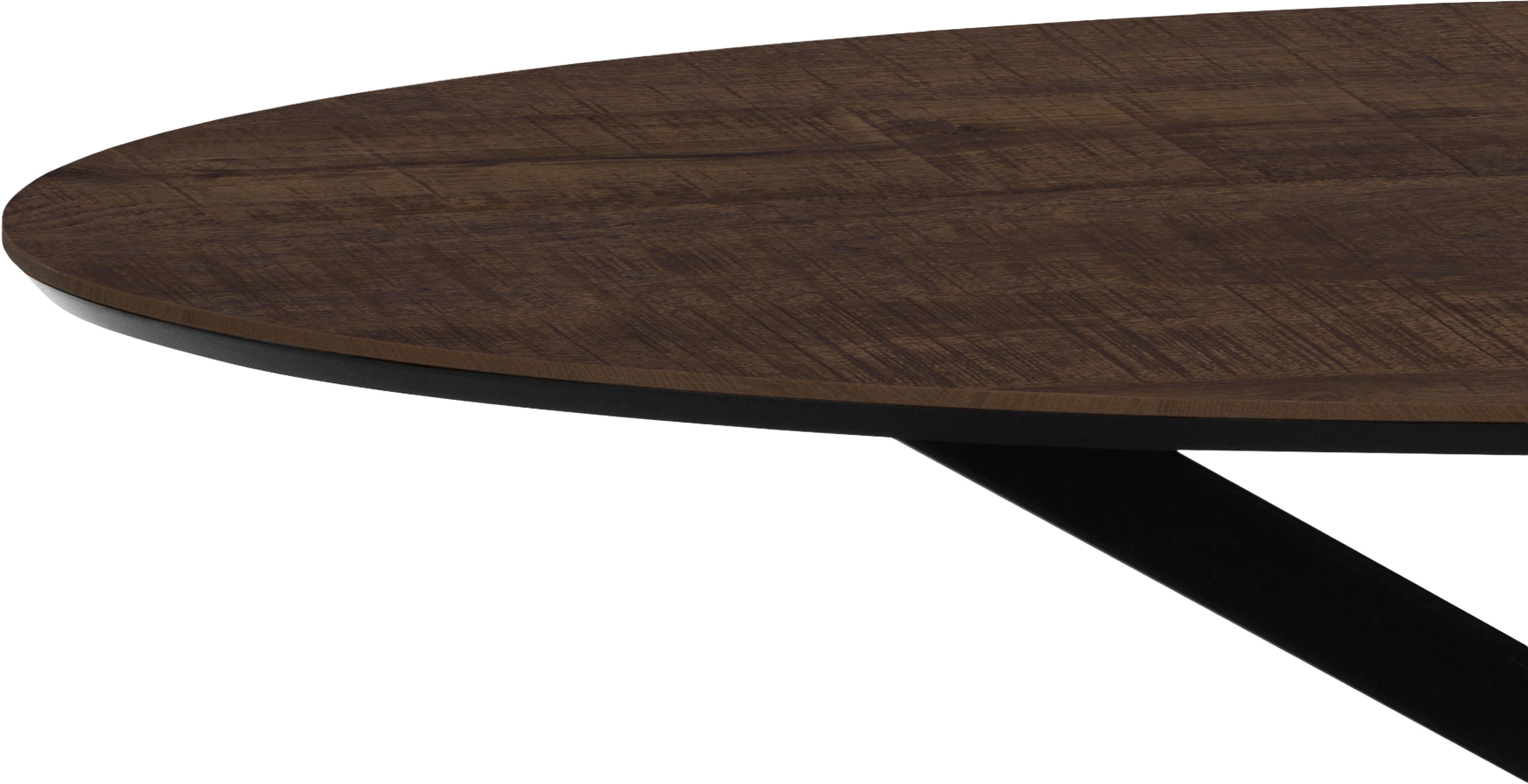 OMG Design Esstisch Wellington (1-St), Hochwertige Melamin-Tischplatte mit Metallgestell
