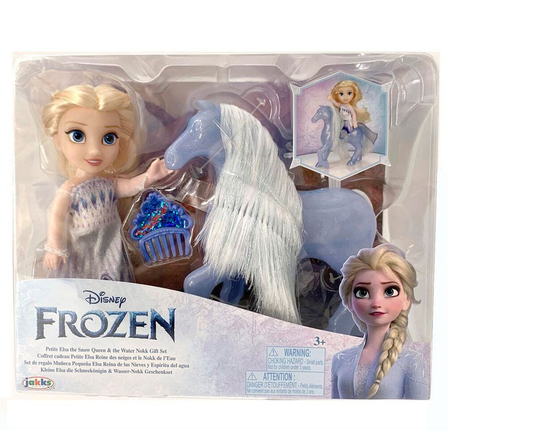 Jakks Pacific Stehpuppe Disney Frozen / Die Eiskönigin - Elsa + Nokk Puppe - 15 cm (1-tlg)