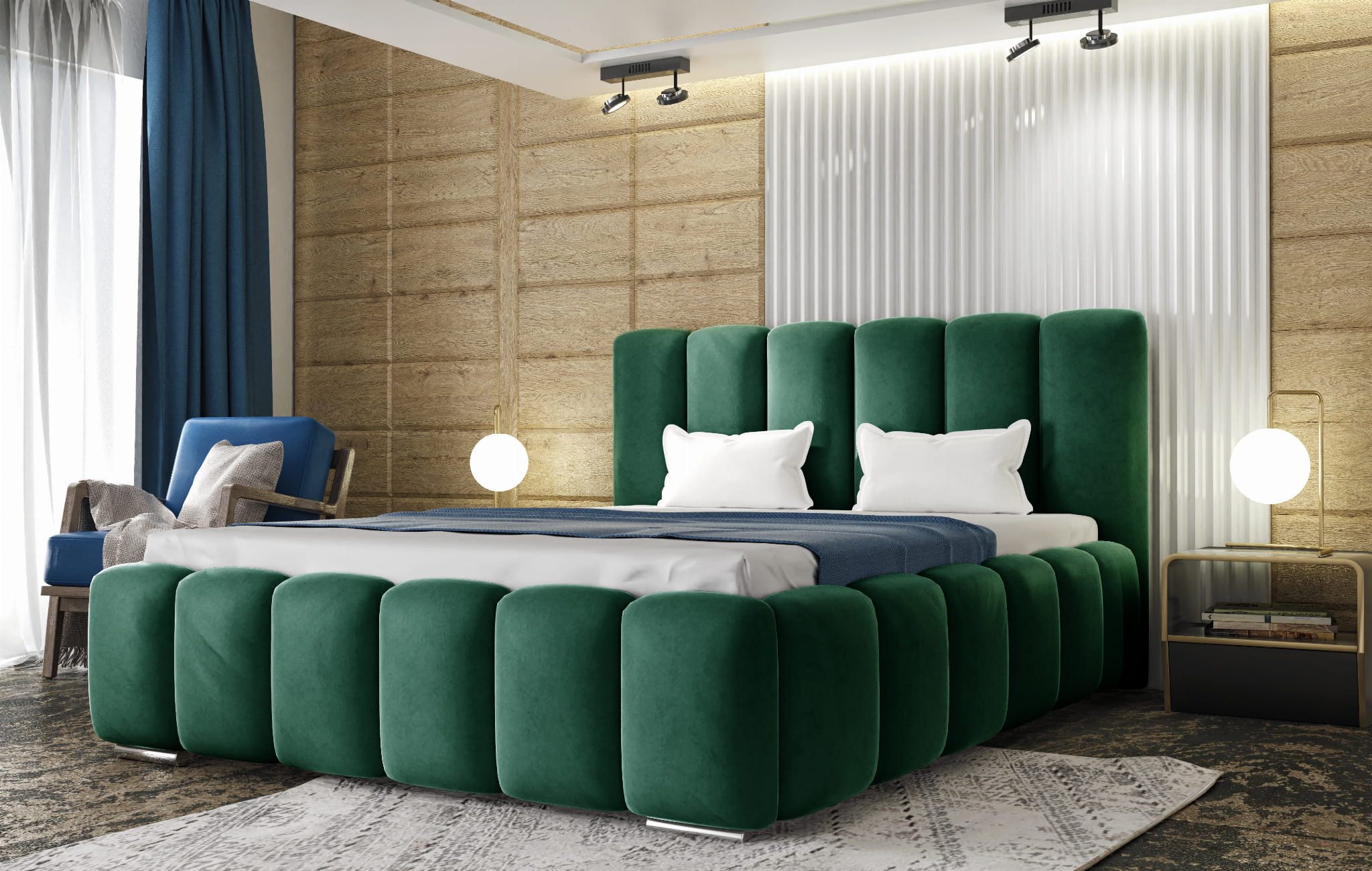 thematys Polsterbett Bettkasten + Lattenrost Stauraumbett 140x200 160x200 1 günstig online kaufen