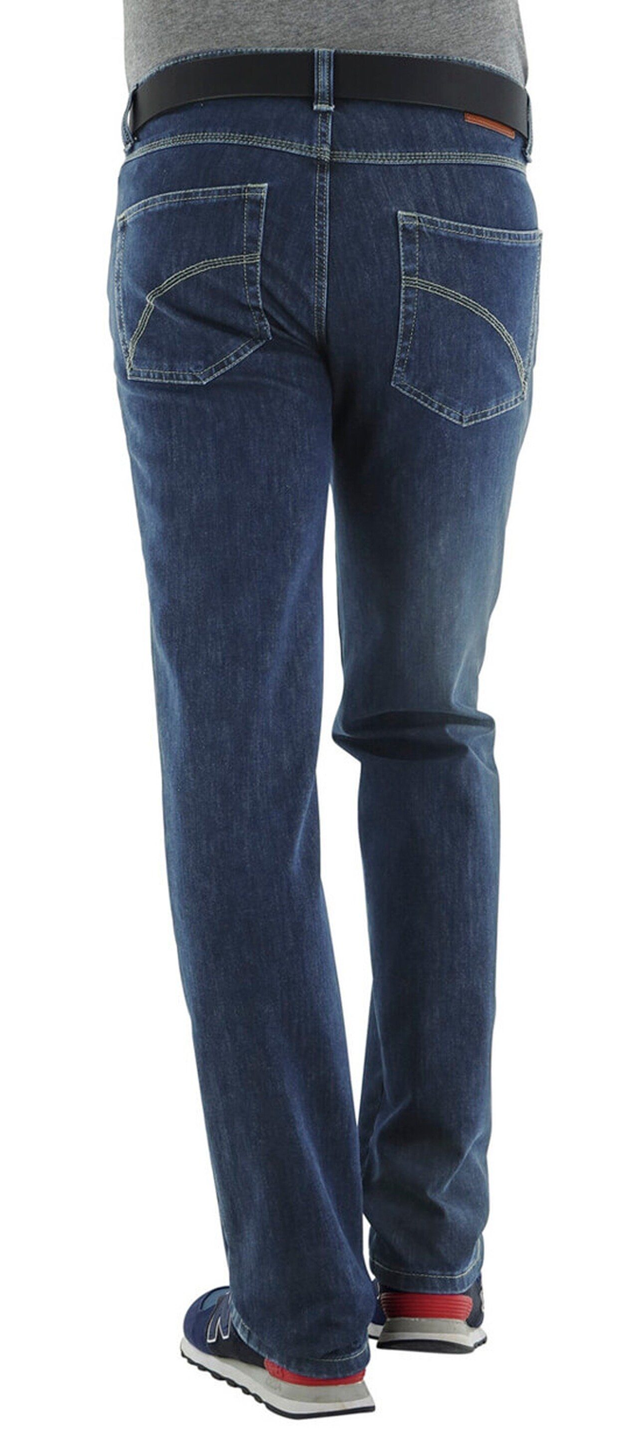 Club of Comfort 5-Pocket-Jeans CLUB OF COMFORT High-Stretch-Jeans blue Henry 5-Pocket