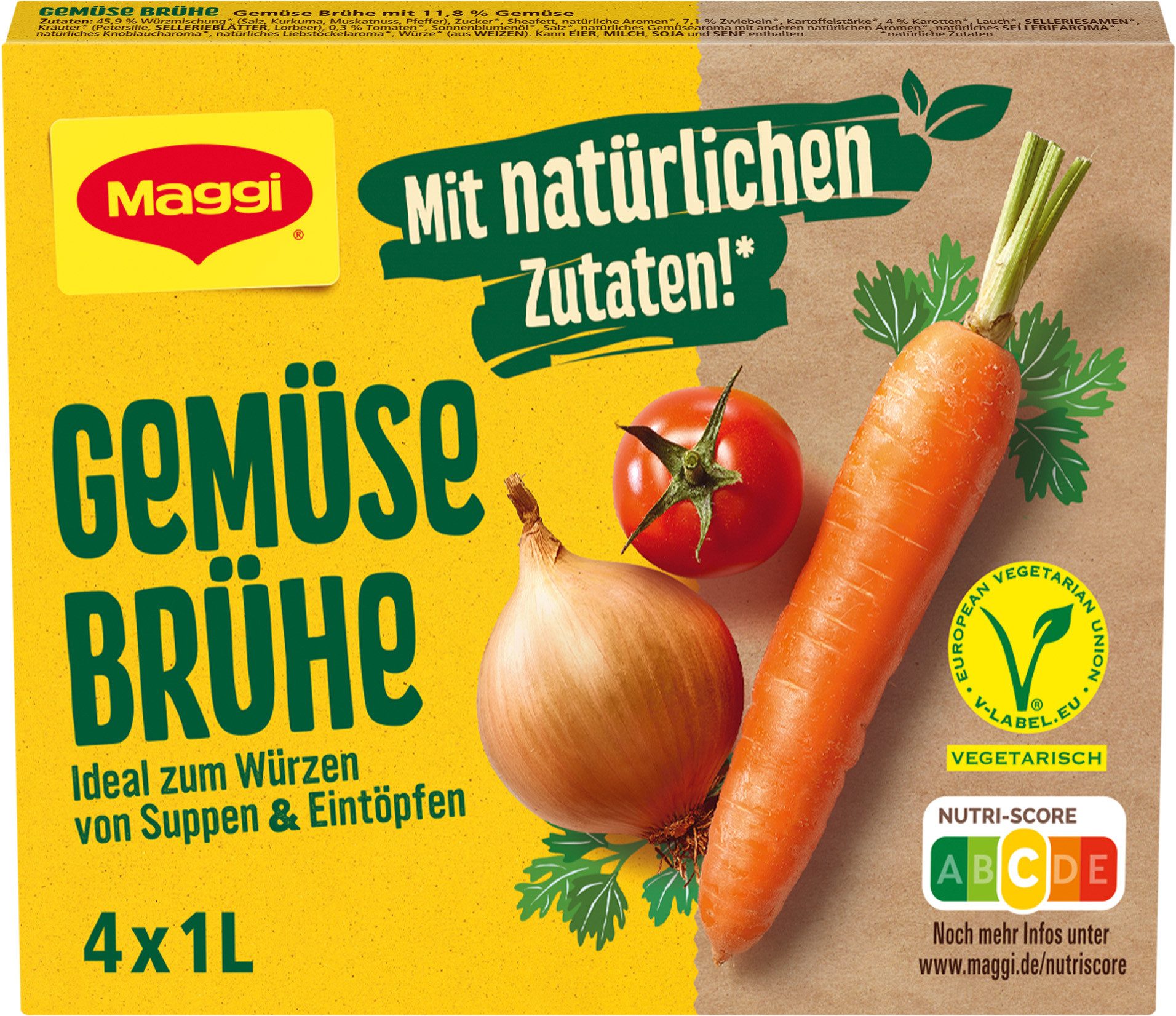 MAGGI Fertiggericht, Maggi Klare Gemüsebrühe