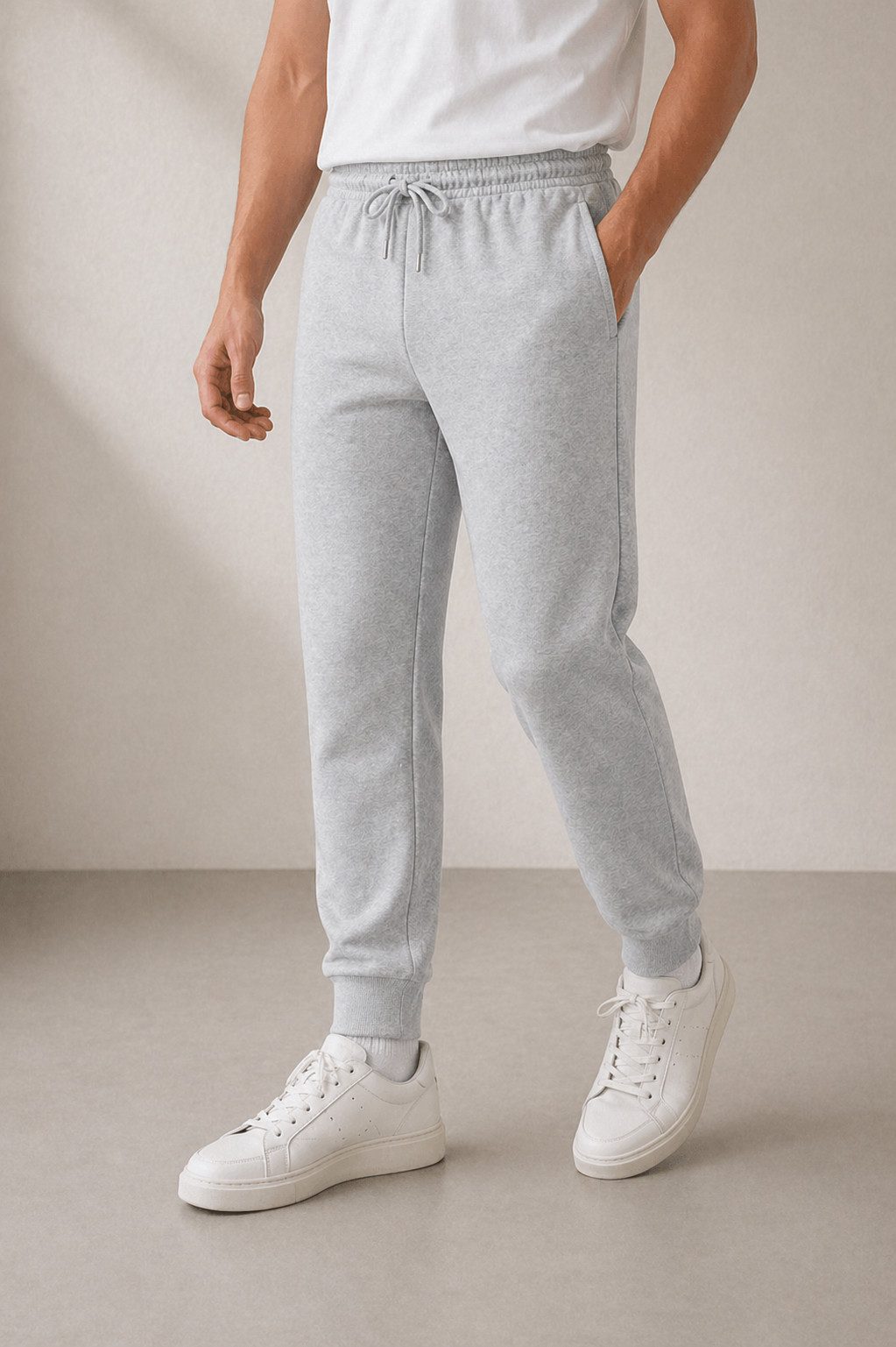 S&S Jogginghose Herren Sweathose Sporthose Freizeithose Trainingshose (1-tlg., Herren Jogginghose) Gerades Bein / Rippbündchen, mit Reißverschluss
