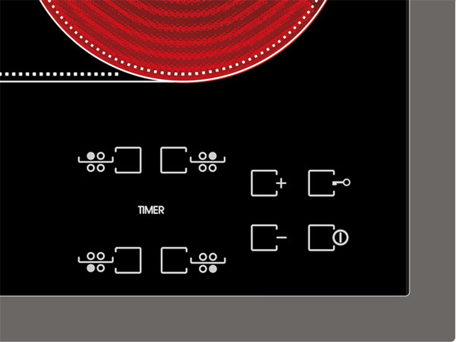 BAUKNECHT Elektro-Kochfeld CTAR7642IN, autark, Timer, TouchControl-Bedienung