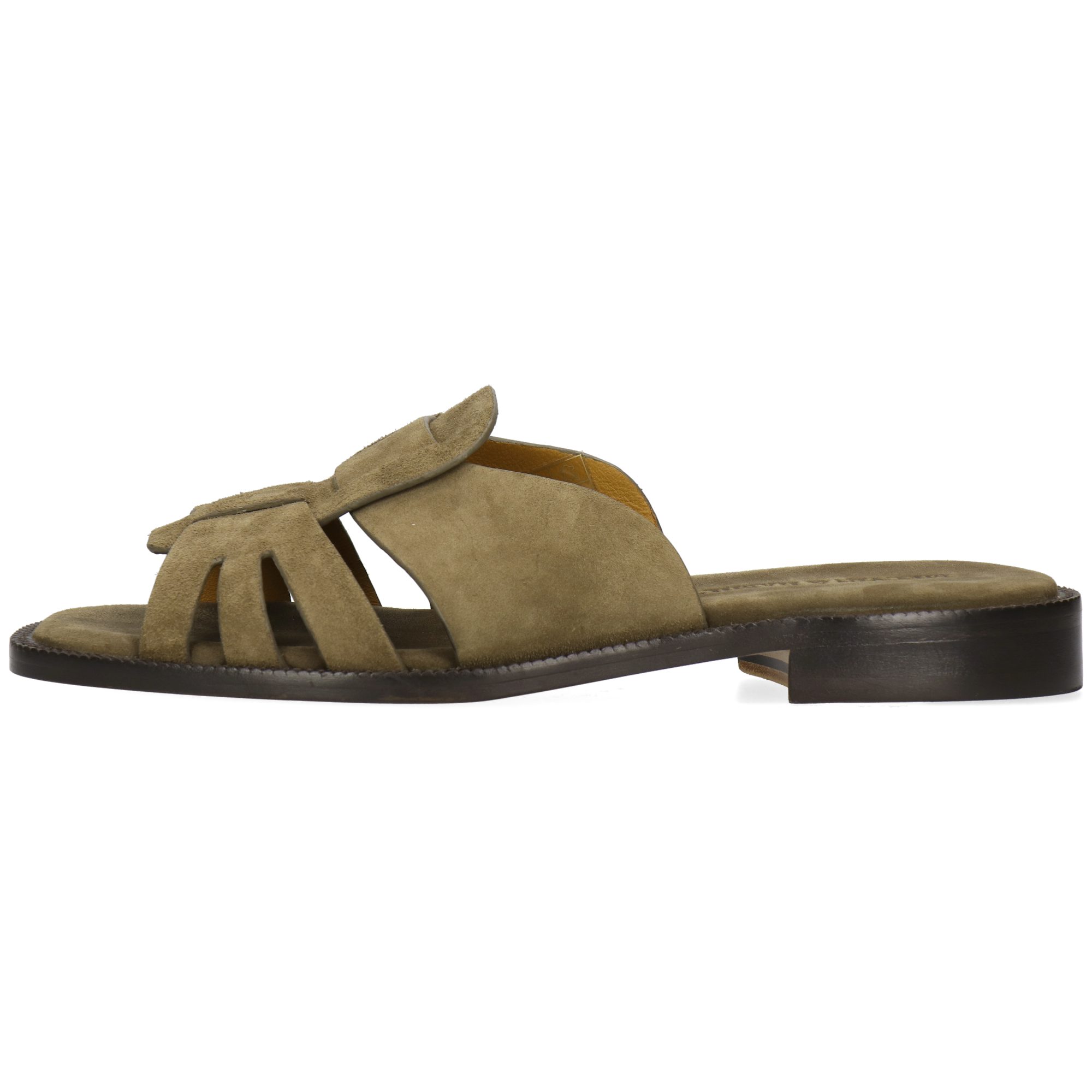 Melvin & Hamilton Everly 4 Leder-Pantoletten für Damen Pantolette Flache Absätze, Echtes Leder