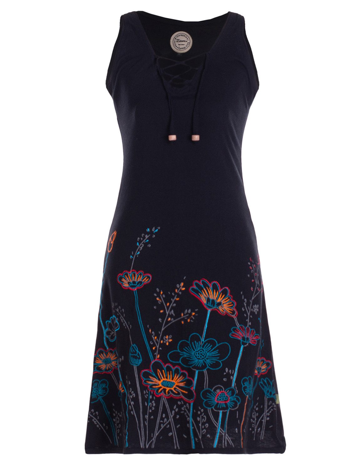 Vishes Tunikakleid Armloses Damen Longshirt-Kleid Mini-Kleid günstig online kaufen