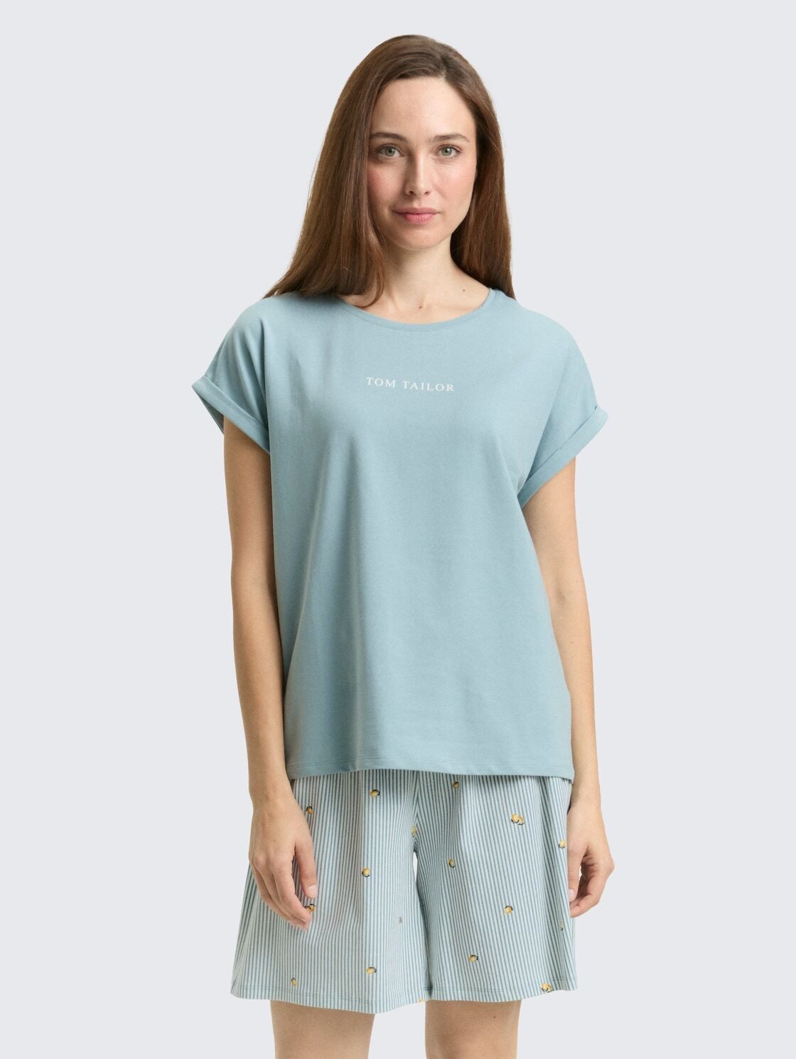 TOM TAILOR Pyjama Bodywear (2 tlg) Pyjama-Set mit Muster