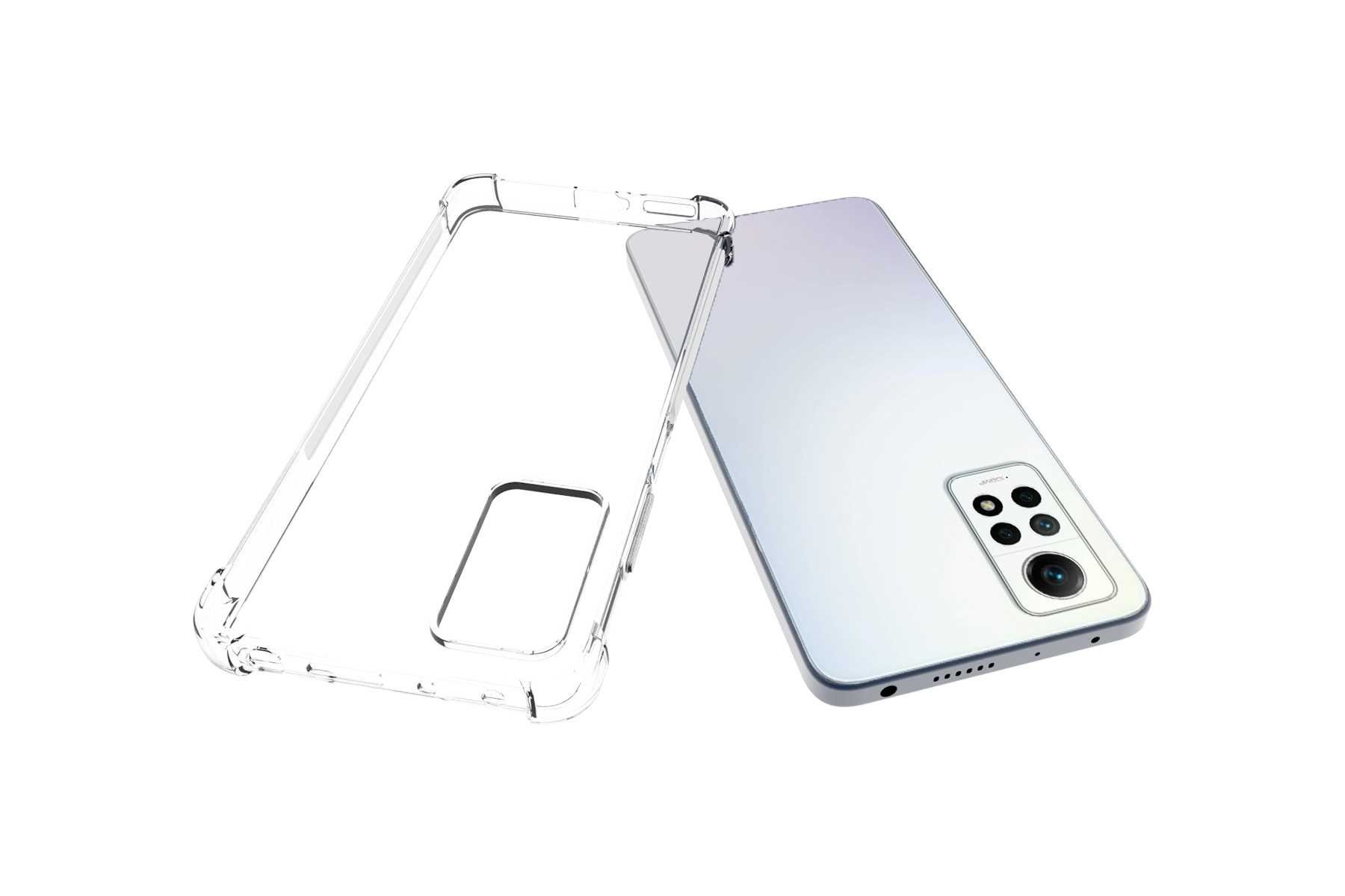mtb more energy Smartphone-Hülle Clear Armor Case für Xiaomi Redmi Note 12 Pro 4G (6.67), Transparente TPU Schutzhülle Case Backcover mit Anti-Shock Verstärkung – Bild 3 von 5