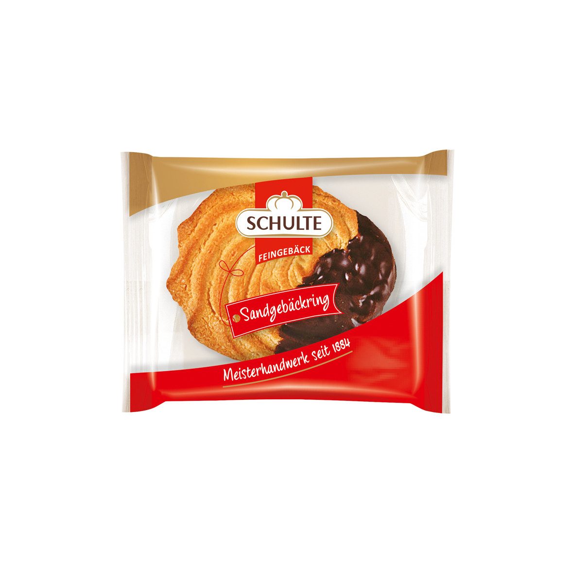 Schulte Kekse, Schulte Sandgebäckringe m. Schokolade 1600g