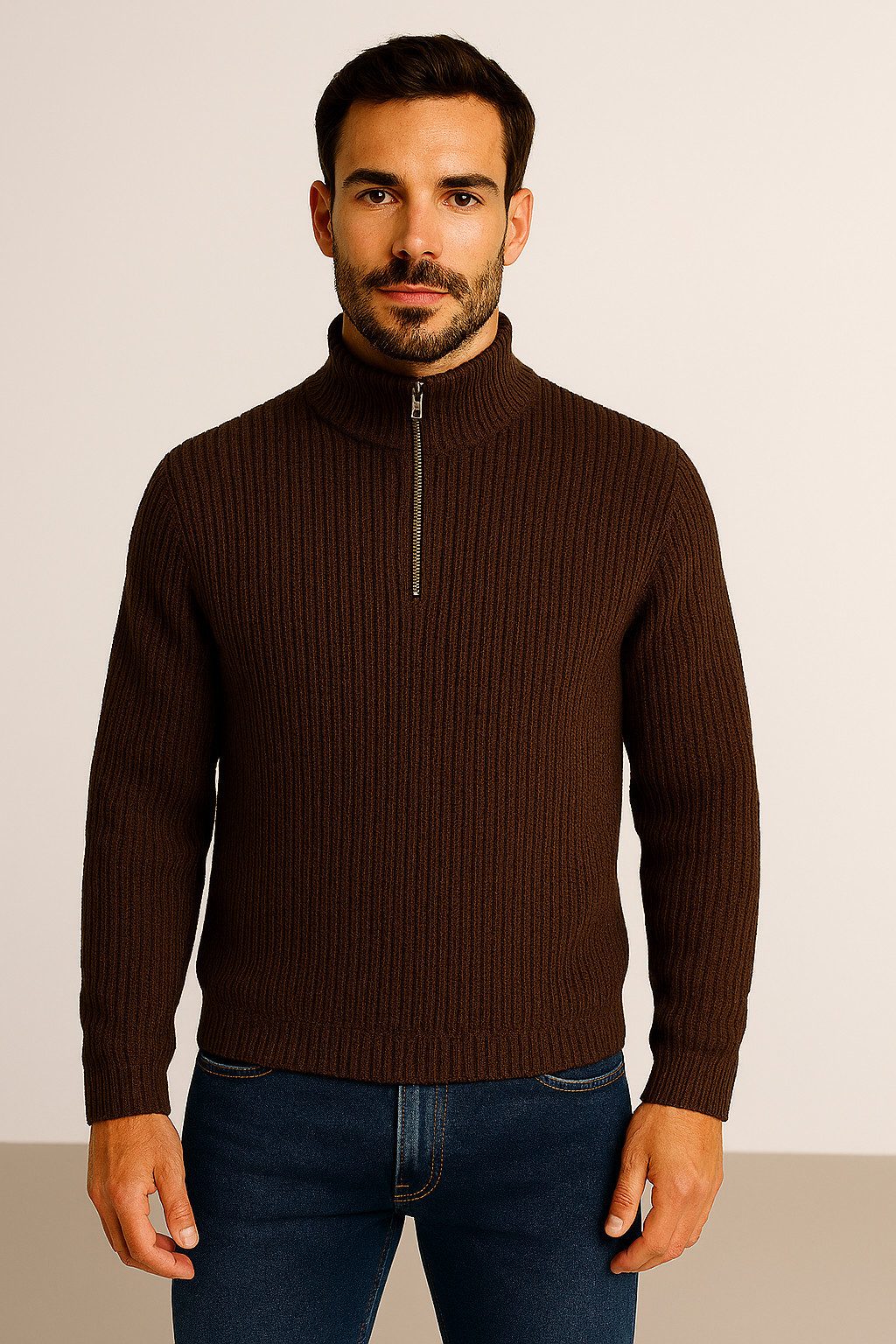 Jack & Jones Troyer JJKAITO KNIT günstig online kaufen