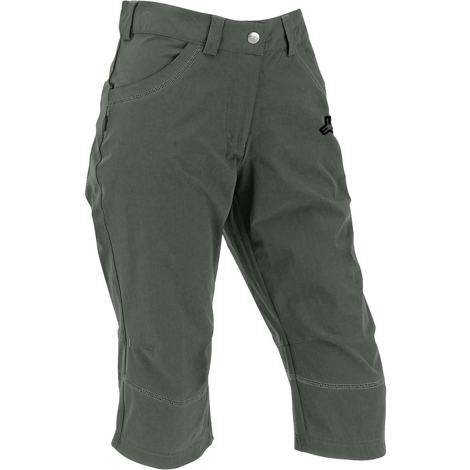 Maul Sport® Funktionsshorts Caprihose Tannengrün Rennes