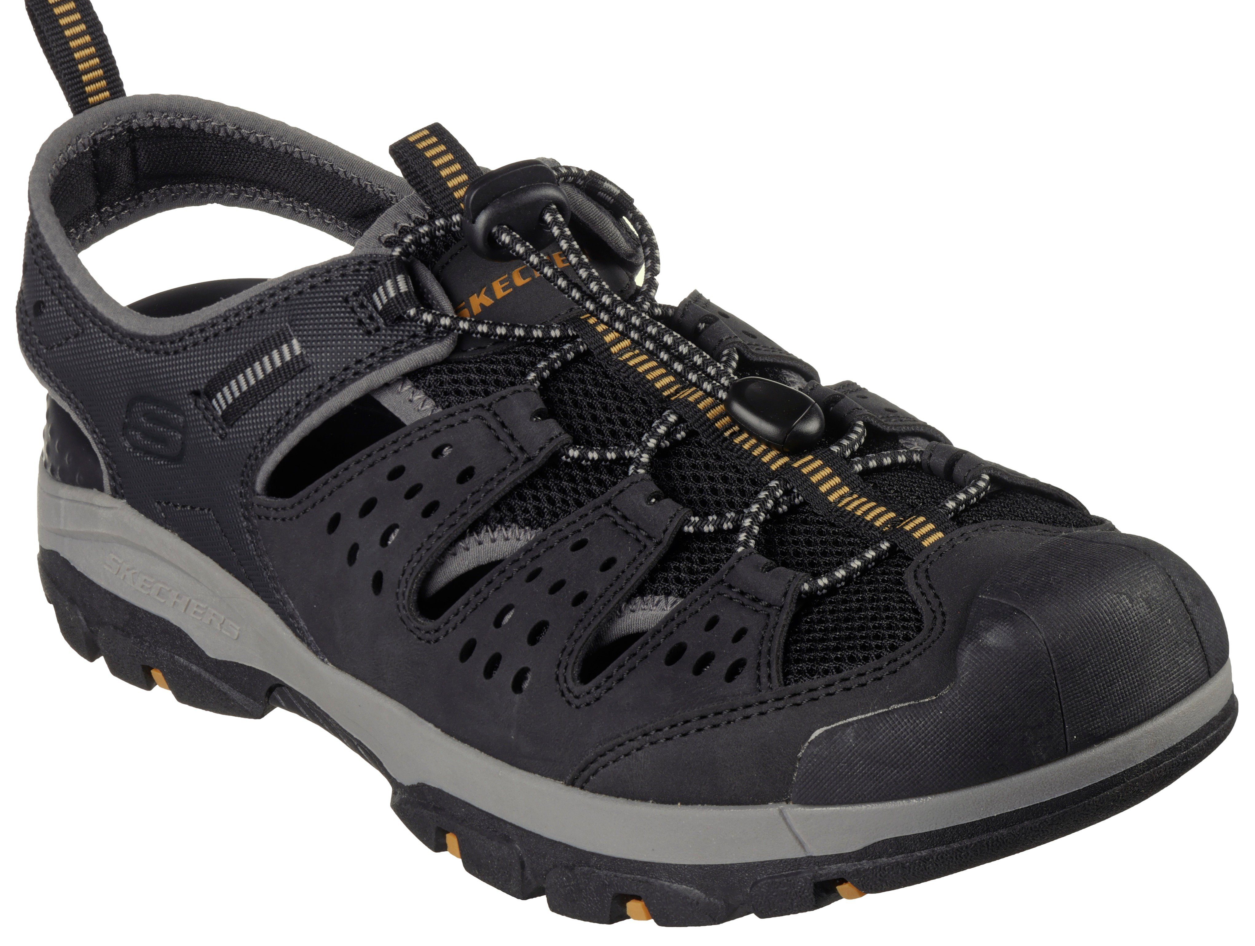 Skechers TRESMEN-MENARD Sandale, Sommerschuh, Klettschuh, Outdoorsandale, mit LuxeFoam-Innensohle