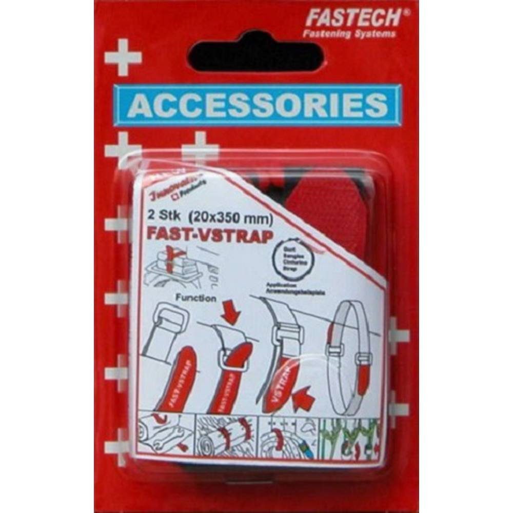 Fastech® Klettband Klettband mit Rückschlaufverschluss,