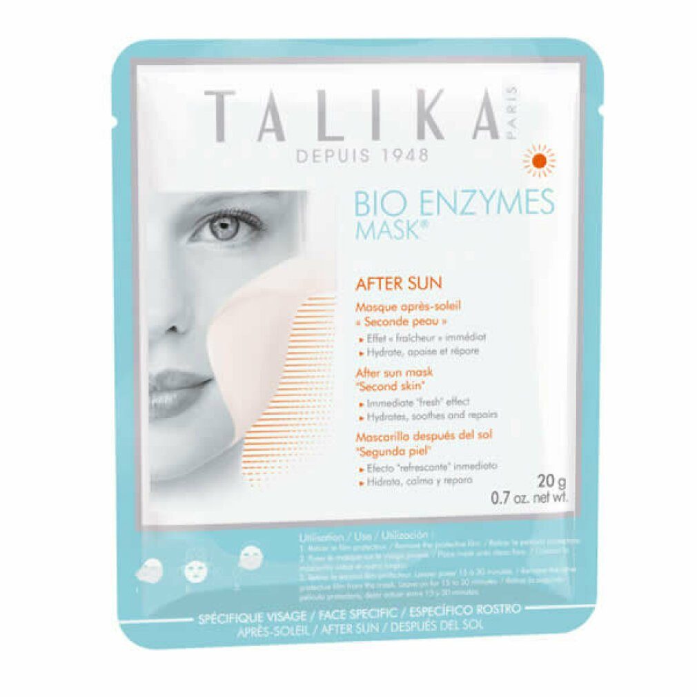 Enzymes Talika Bio 1 Gesichtsmaske Stück After Talika Sun Tuchmaske