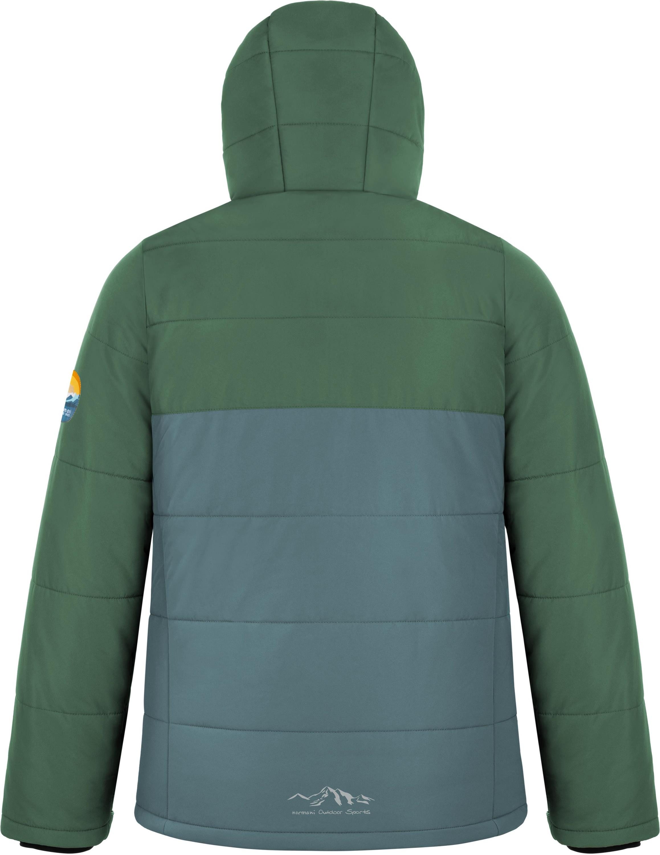 normani Winterjacke Kinder Winterjacke Teslin Wasserdichte Steppjacke gefütterte Skijacke Thermojacke mit Schneefang