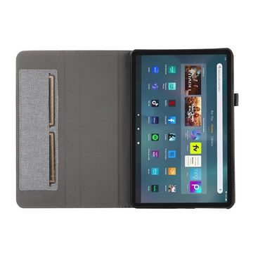 Lobwerk Tablet-Hülle Schutzhülle für Amazon Fire Max 11 2023 11 Zoll 13. Generation, Wake & Sleep Funktion, Sturzdämpfung, Aufstellfunktion