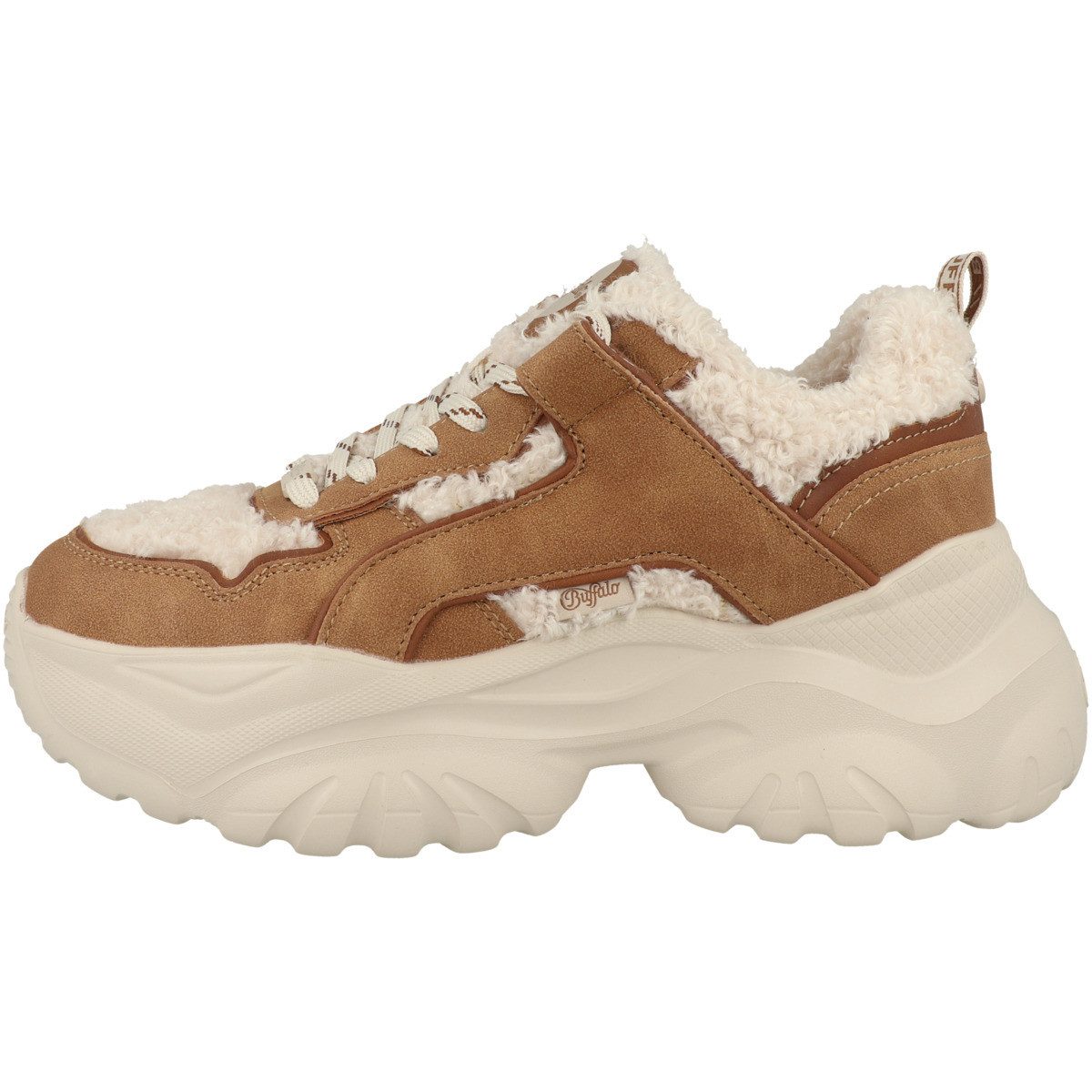 Buffalo Bliss Warm Damen Sneaker Turnschuhe, Sportschuhe, Freizeitschuhe, Halbschuhe, Schnürschuhe