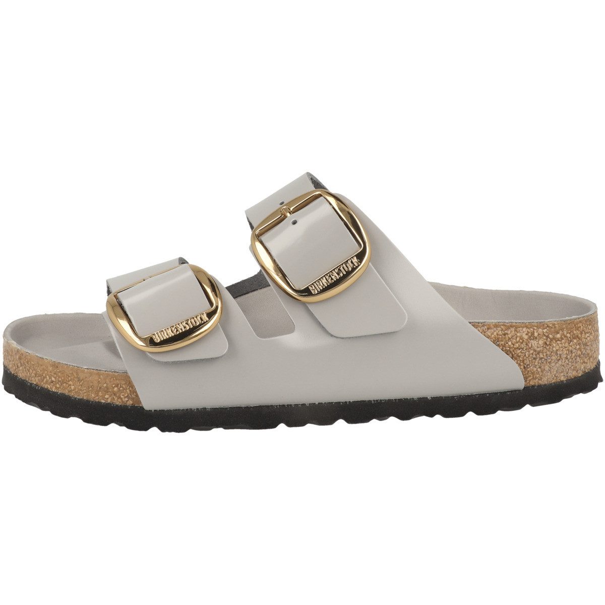 Birkenstock Arizona Big Buckle Naturleder Lack normal Damen Sandale Sandaletten, Sommerschuhe, Badeschuhe, Riemchen, Schlappen