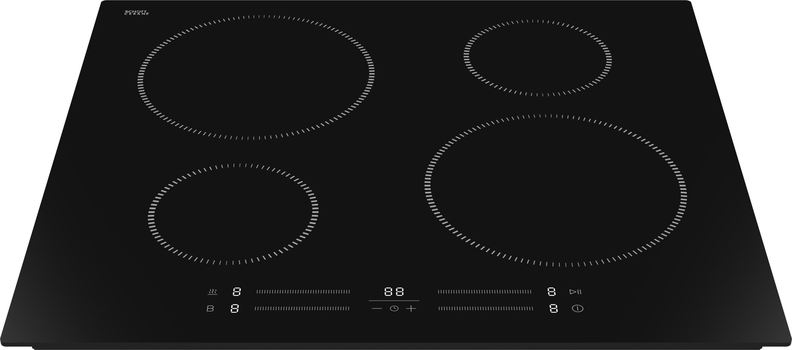 Hanseatic Induktions-Kochfeld von SCHOTT CERAN® MC-IF7042B2, Das Wasser sehr schnell zum Kochen bringen, dank Induktion