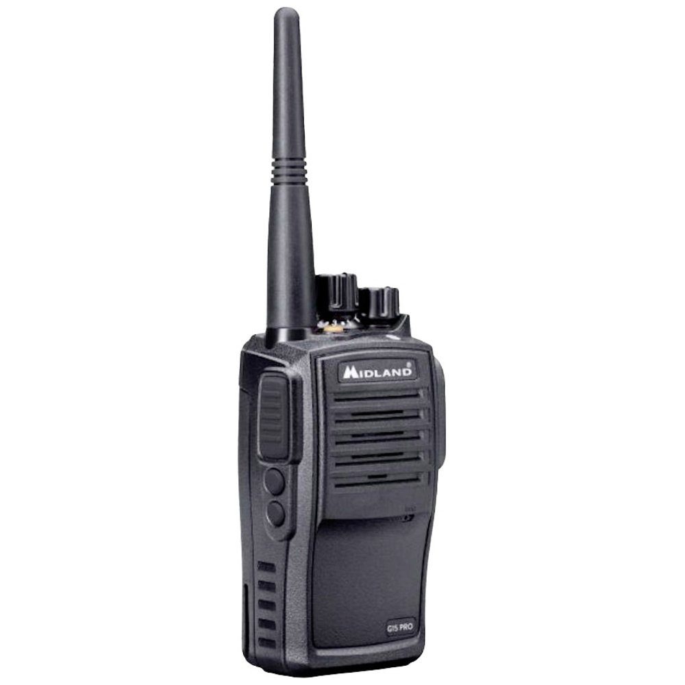 Midland Walkie Talkie Midland G15 Pro NC PMR 2er Security inkl. SM 600-M C1127.S1 PMR-Handfu