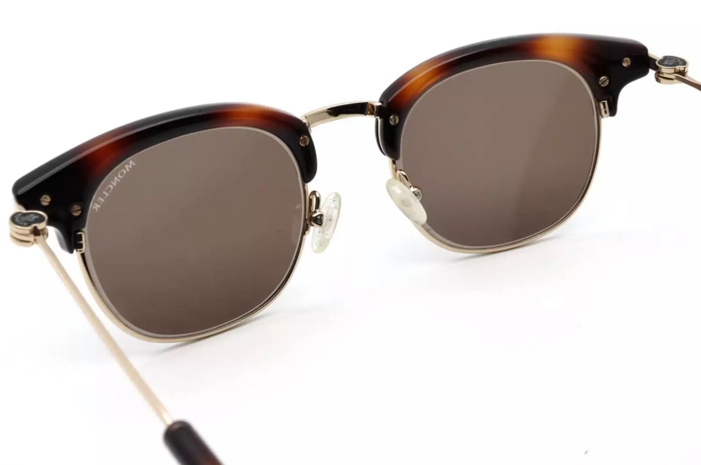 MONCLER Sonnenbrille EYEWEAR Acetate ML0036 Brille Wird mit einem Moncler-Etui im ​​„Pufferjacke“-Design geliefert