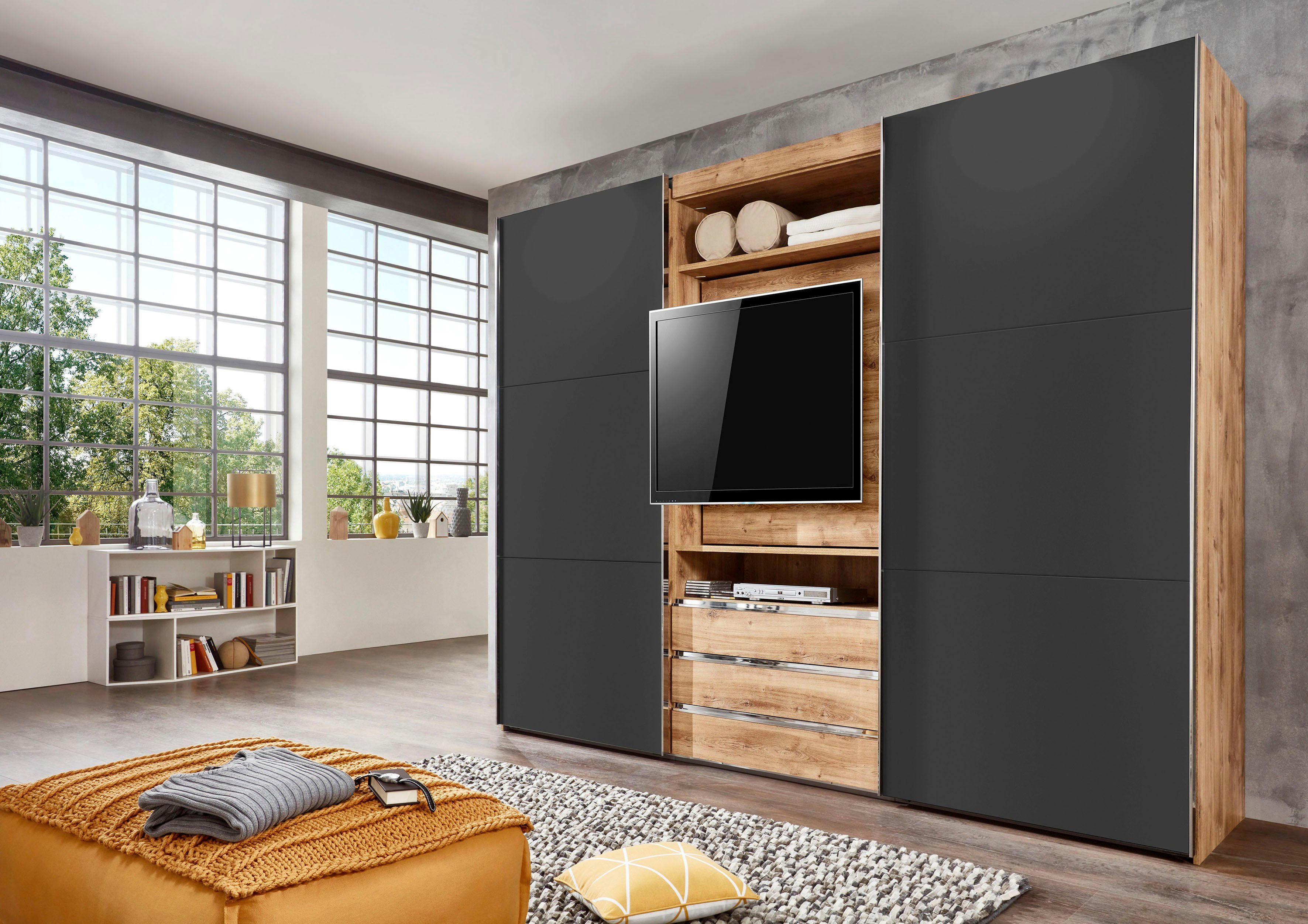 Wimex Schwebetürenschrank "Magic by fresh to go", tolles EXTRA: mit drehbar günstig online kaufen