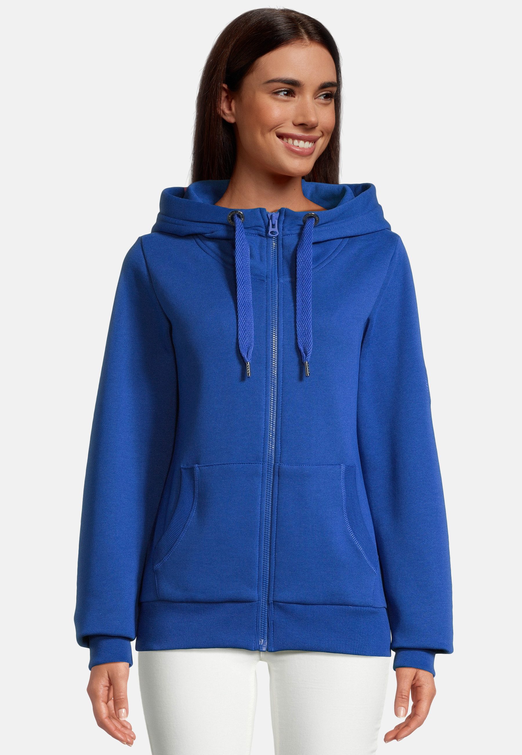 salzhaut Sweatjacke SÖÖTE Damen Tailliert weiche, günstig online kaufen